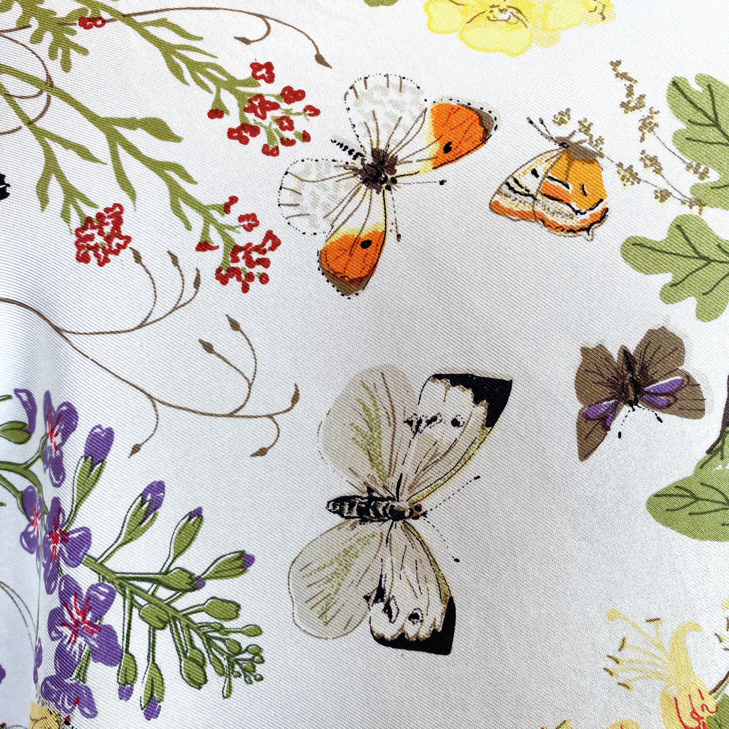 Butterfly Beckford Silk Scarf