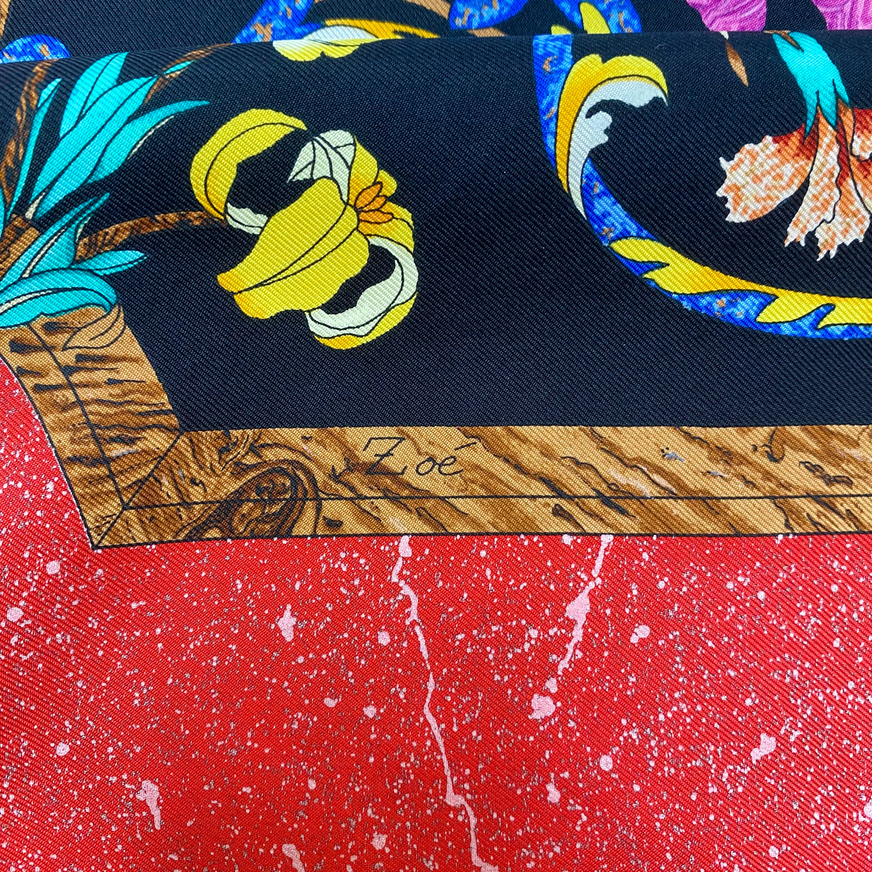 Immaculate Boxed Hermès Pierres D’orient Et d’Occident Silk Scarf