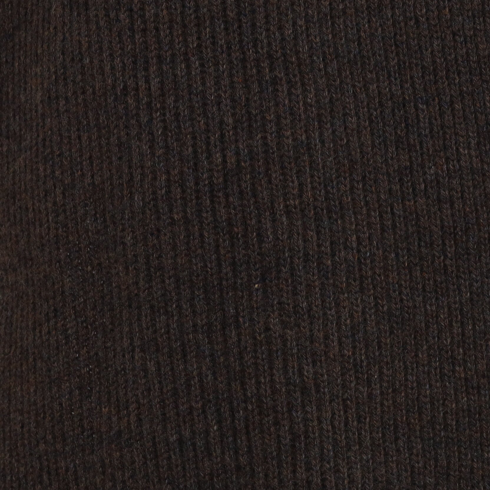 Brand New Scottish Mushroom Brown Rib Cashmere Scarf