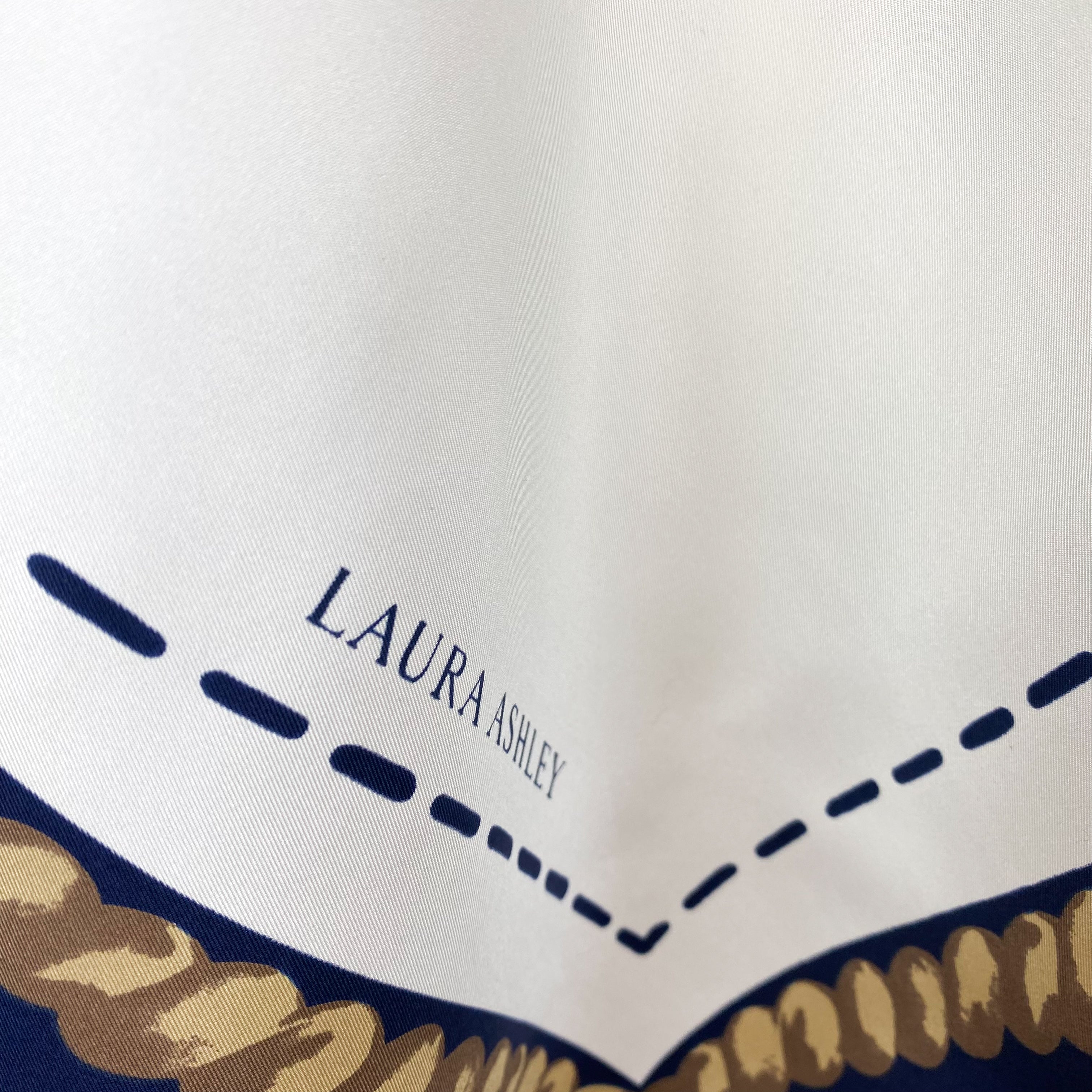 Laura Ashley Lady Sailor Silk Scarf