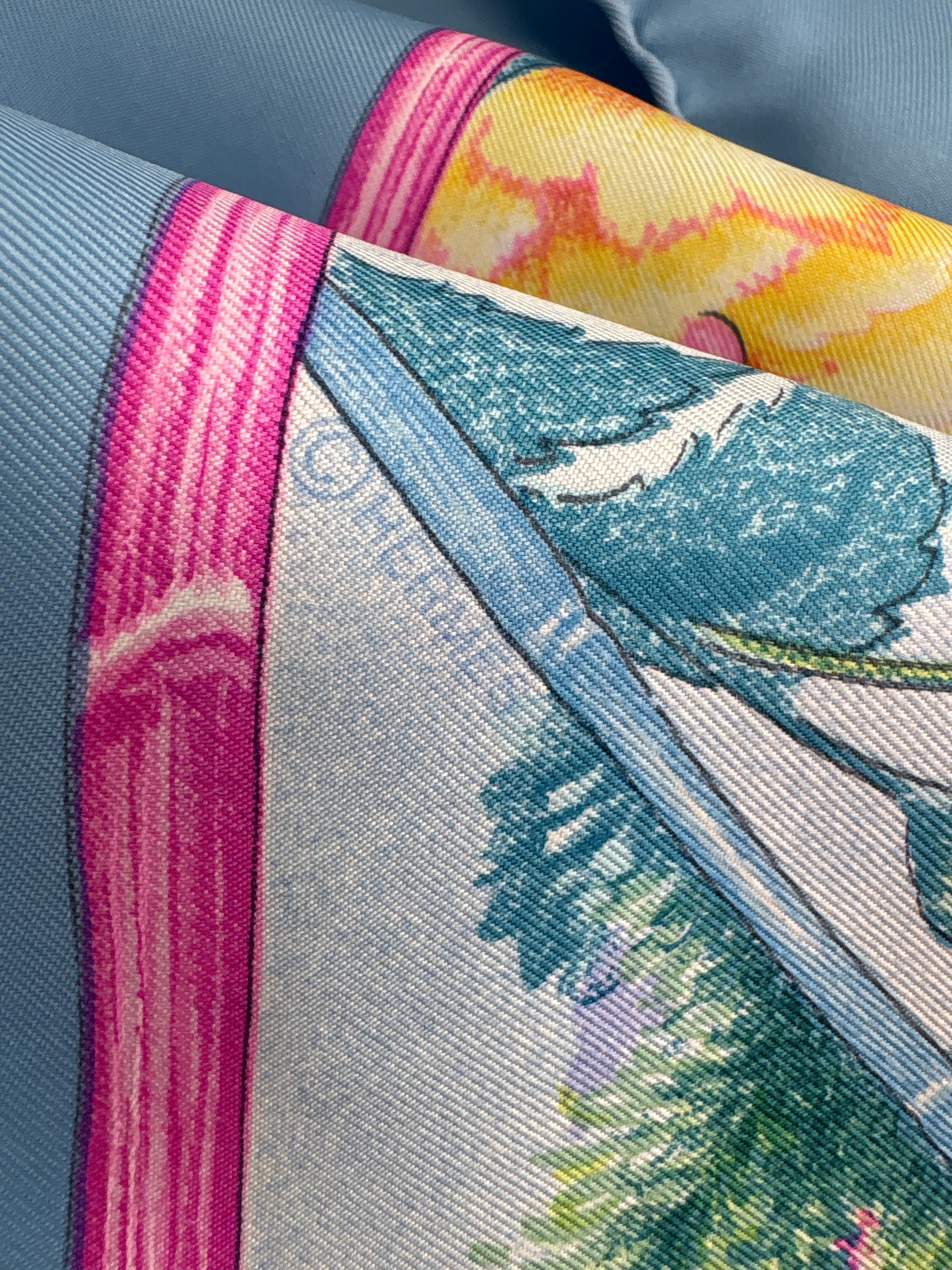 Hermès Giverny Silk Scarf Quite Rare