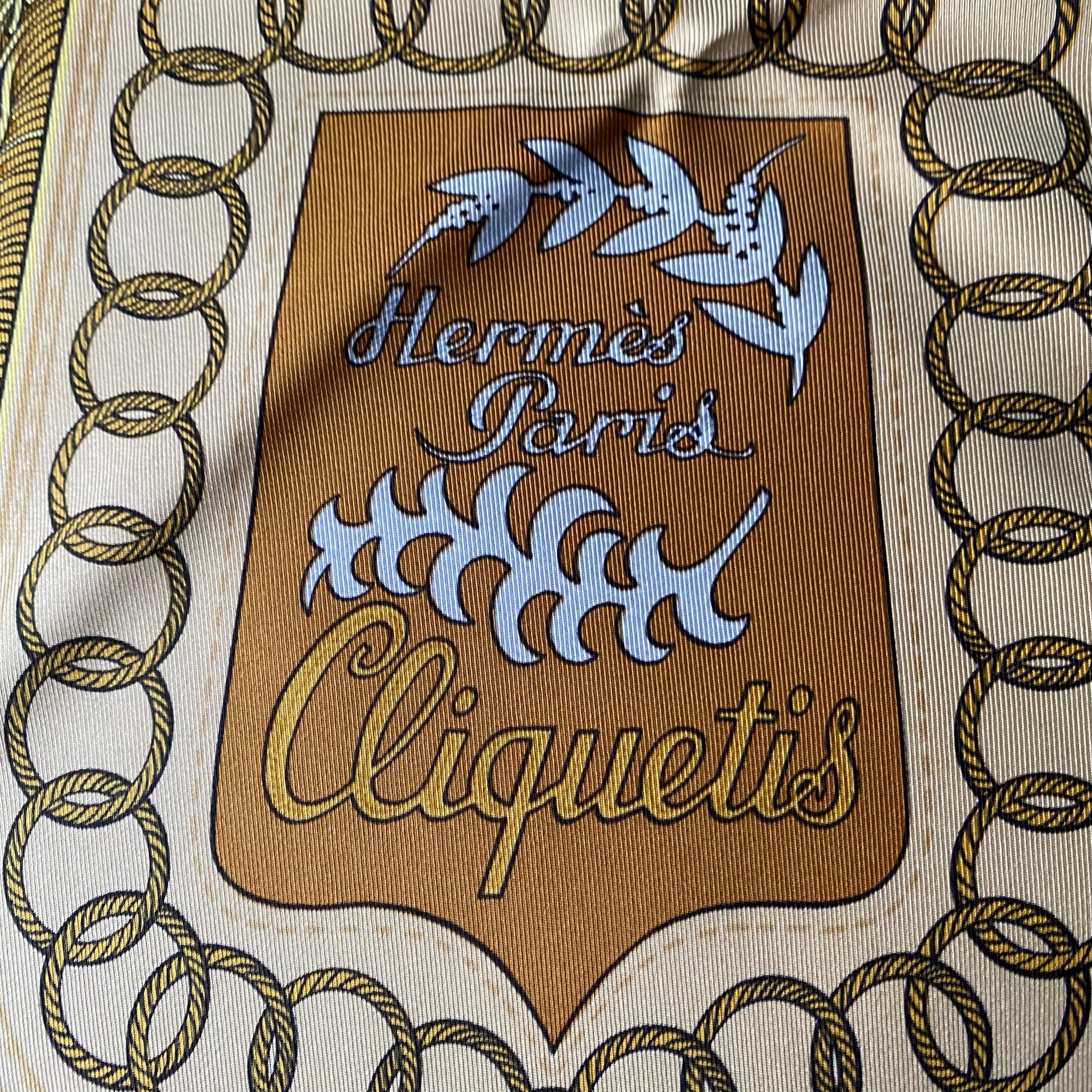 Hermès Cliquetis Silk Scarf