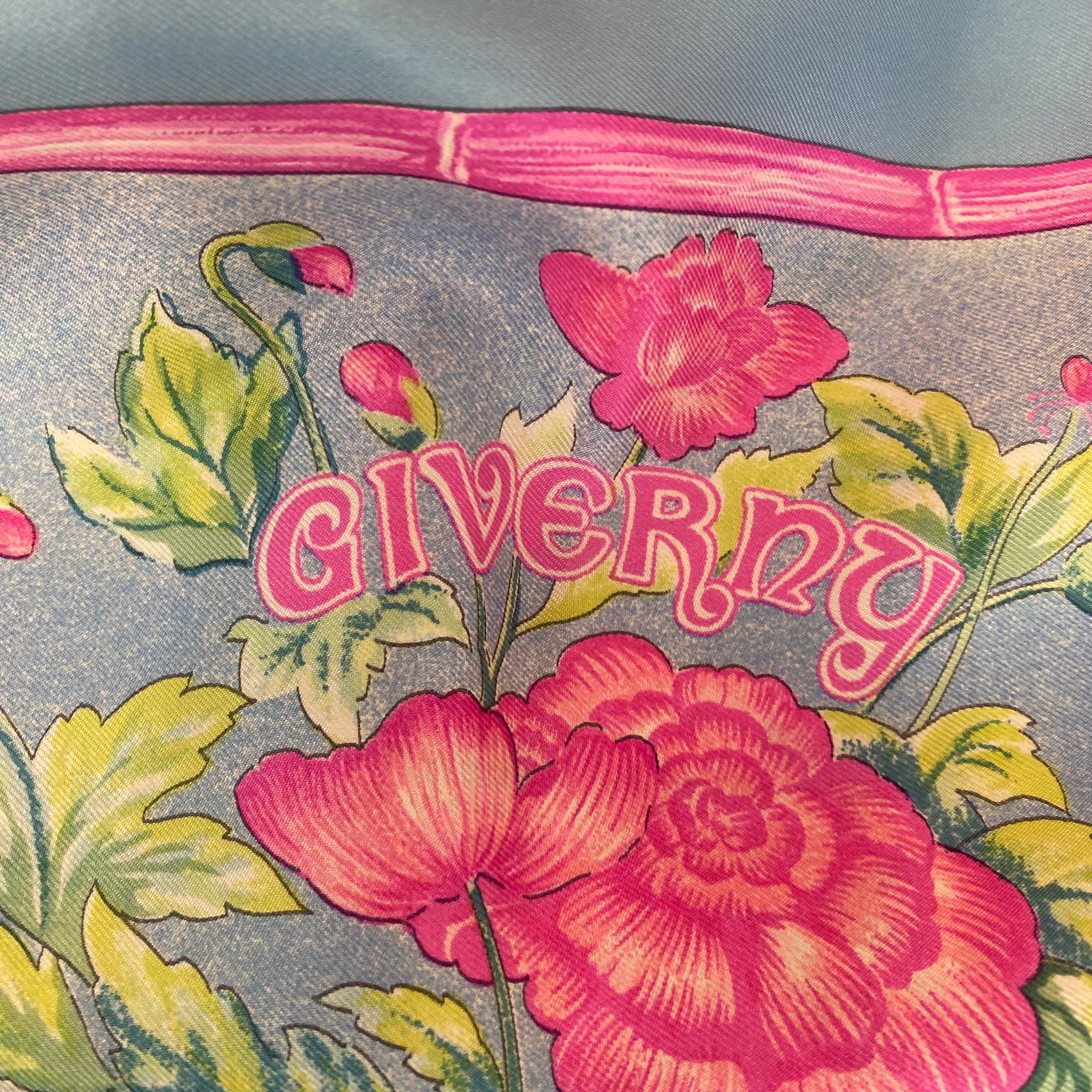 Hermès Giverny Silk Scarf Quite Rare