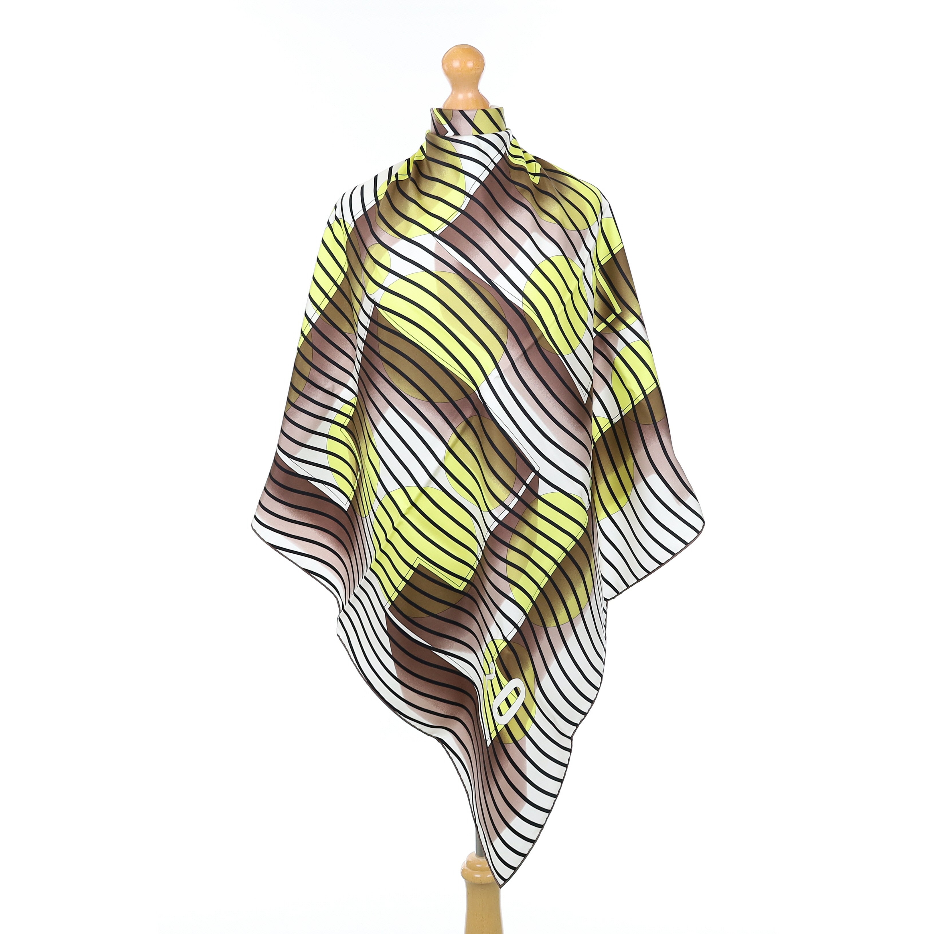 Boxed Hermès H20 Silk Scarf Rare