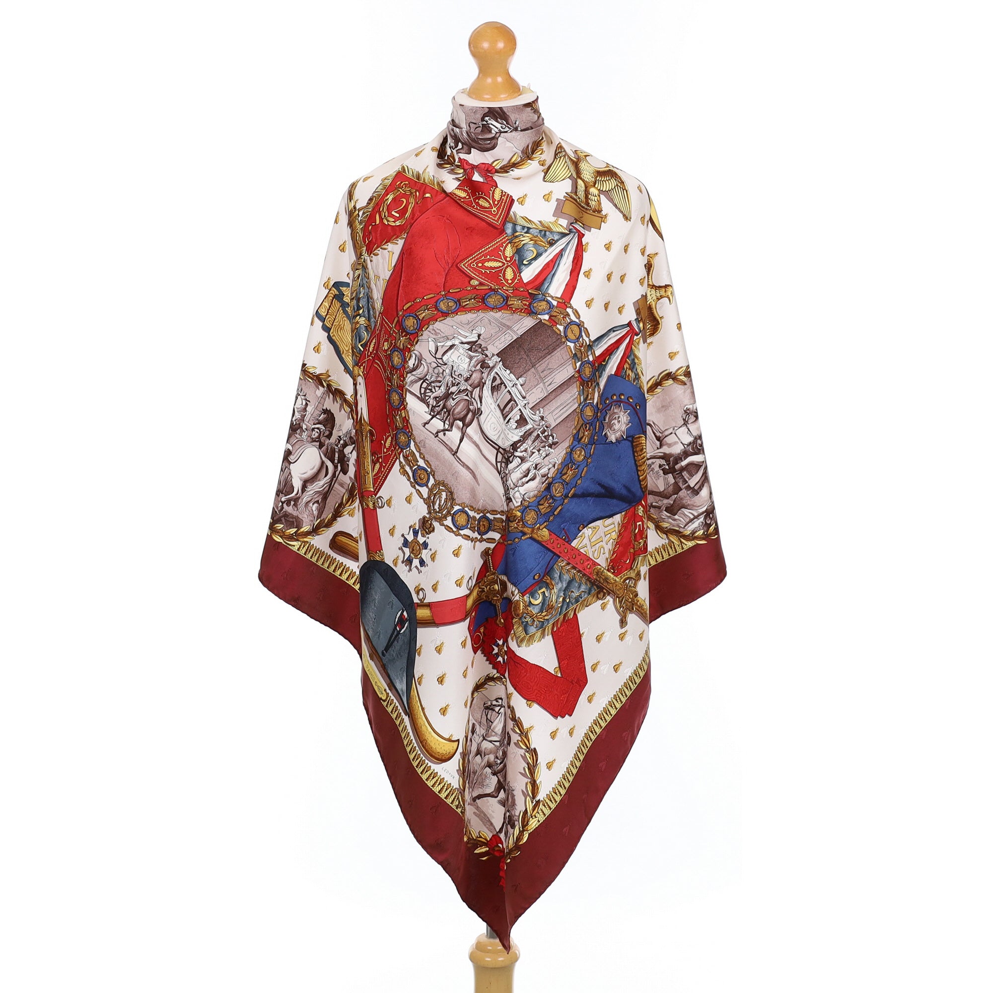 Hermès Napoléon Silk Scarf