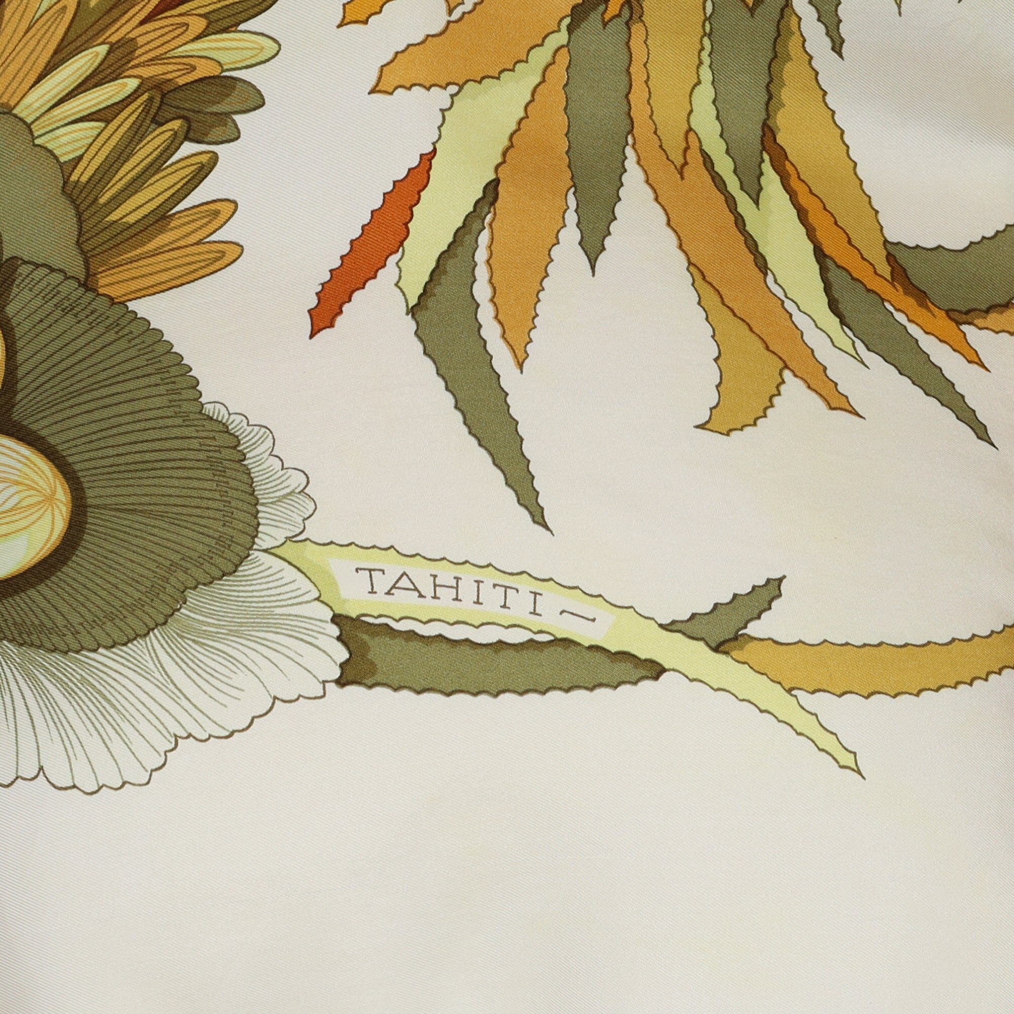 Hermès Tahiti Silk Scarf
