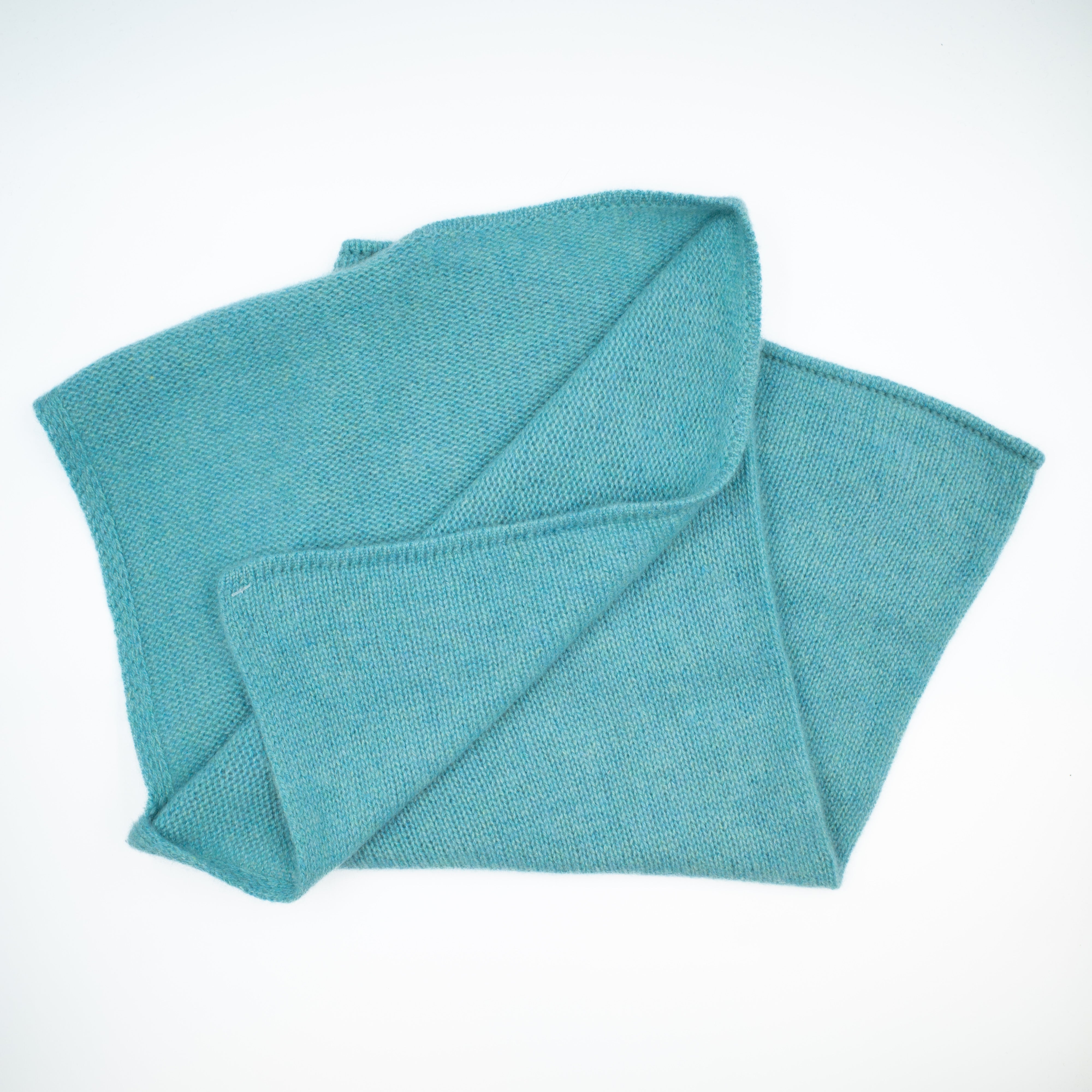 Estuary Green Cashmere Split Snood
