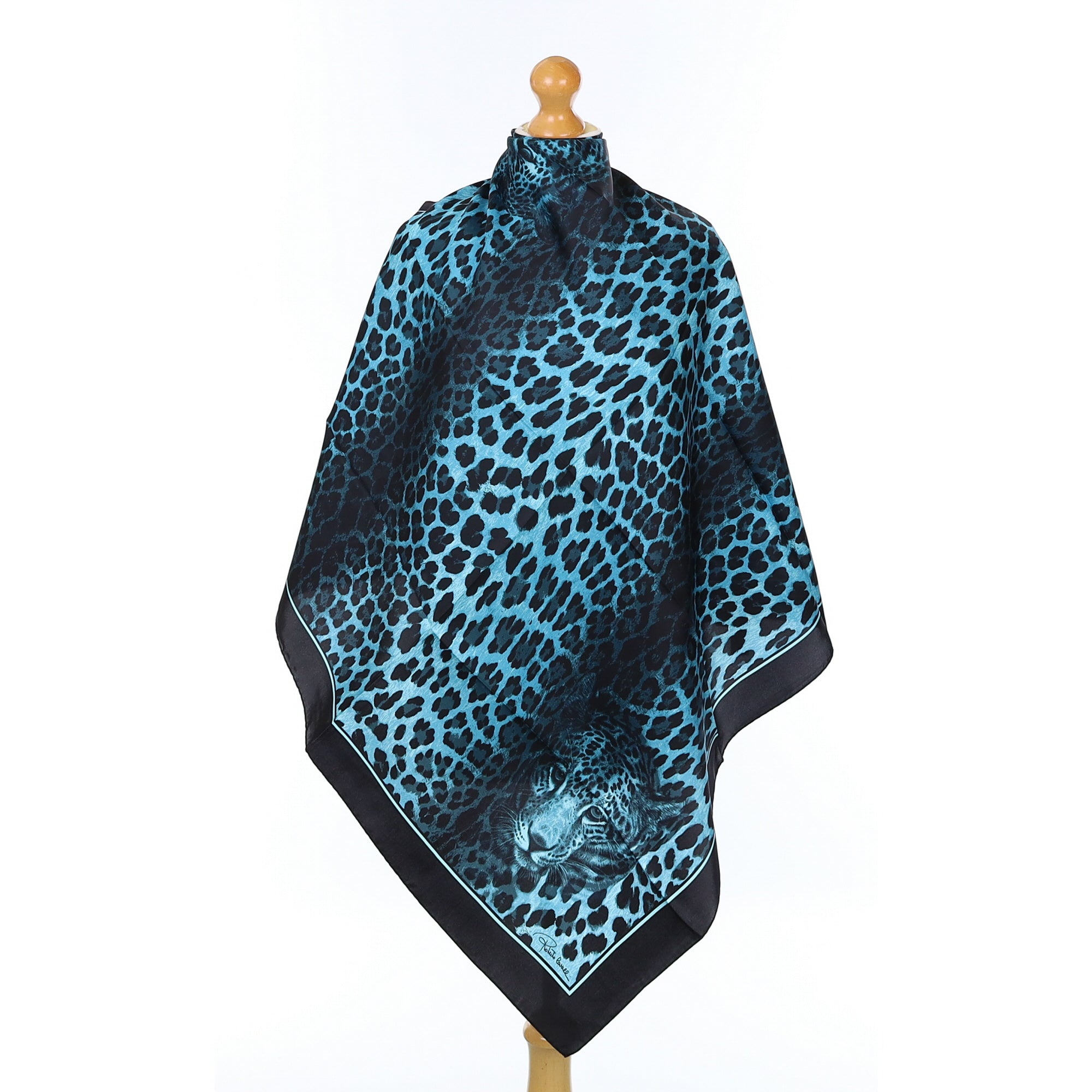 Brand New Roberto Cavalli Silk Scarf