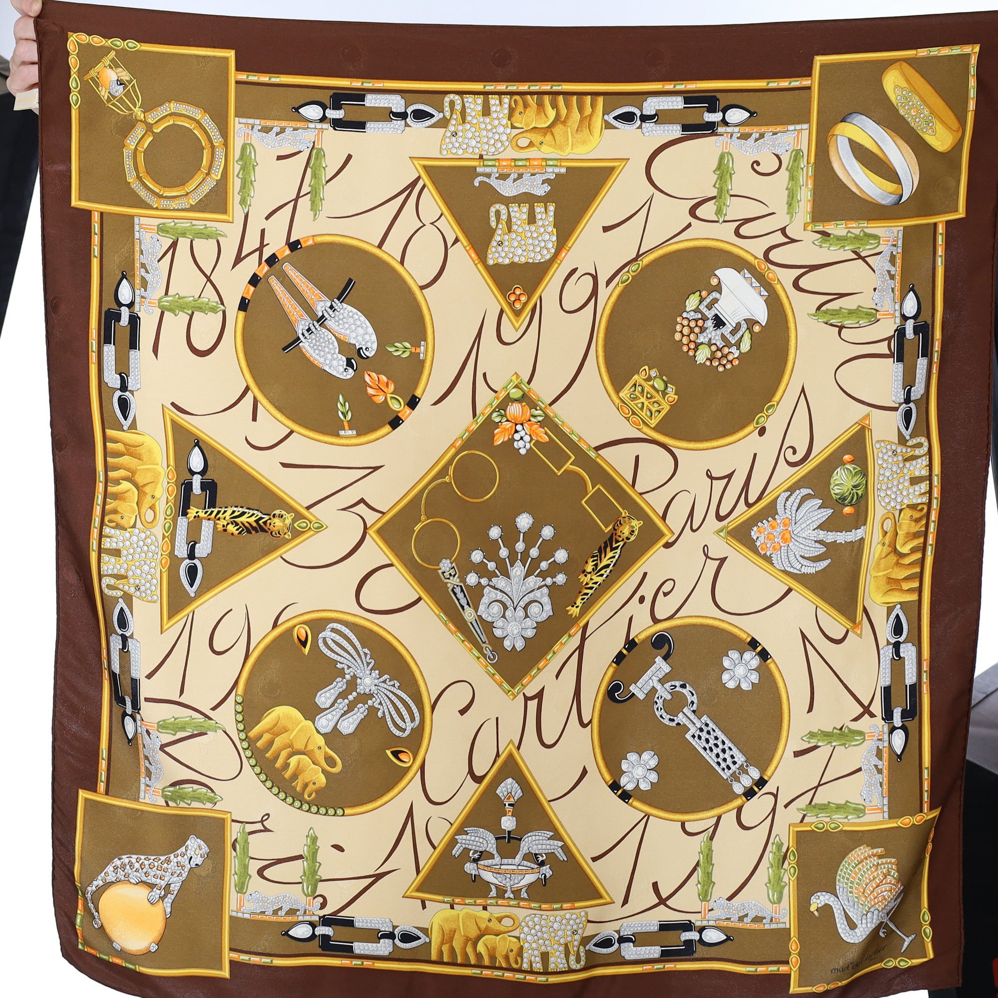 Cartier Silk Scarf
