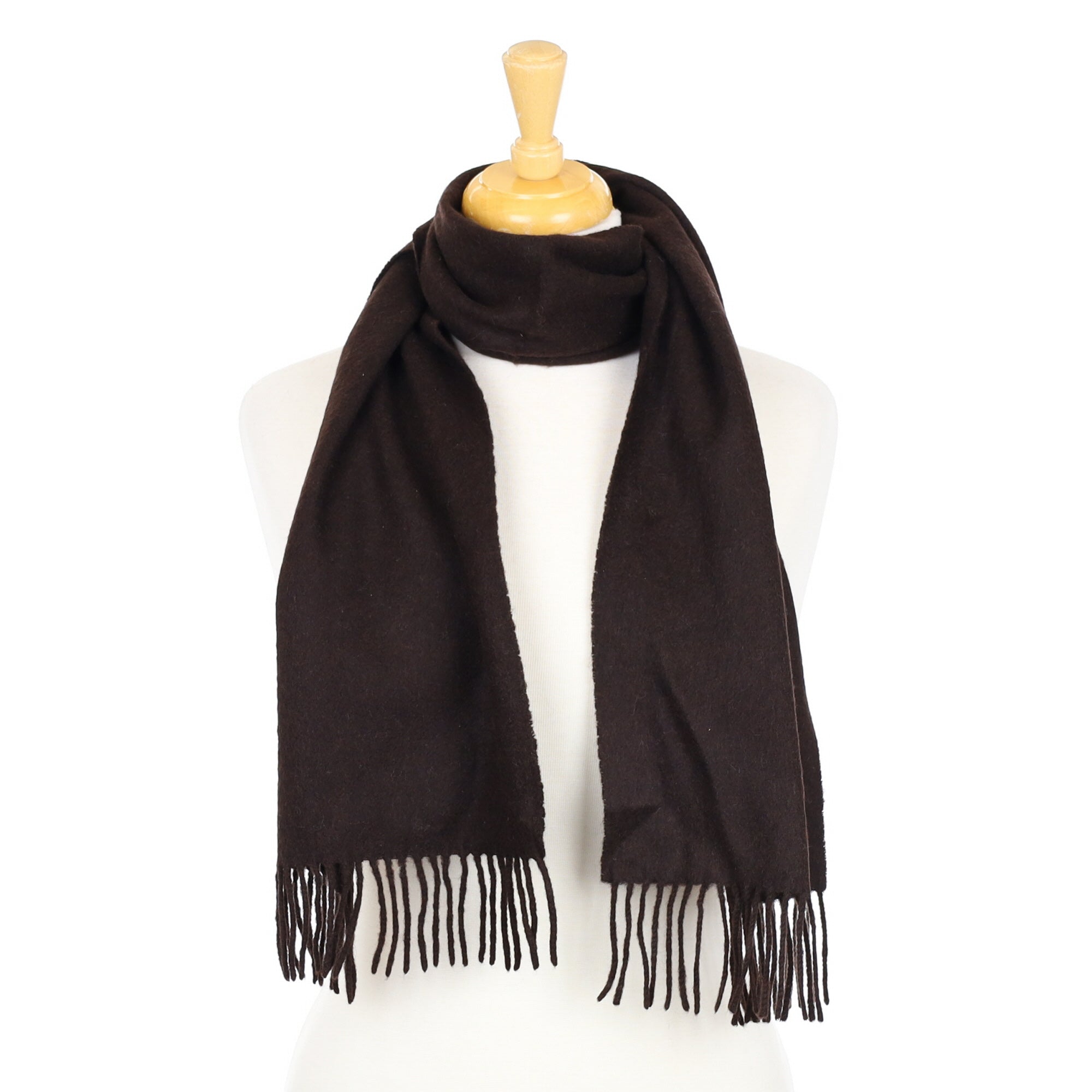 Bitter Chocolate Woven Scarf