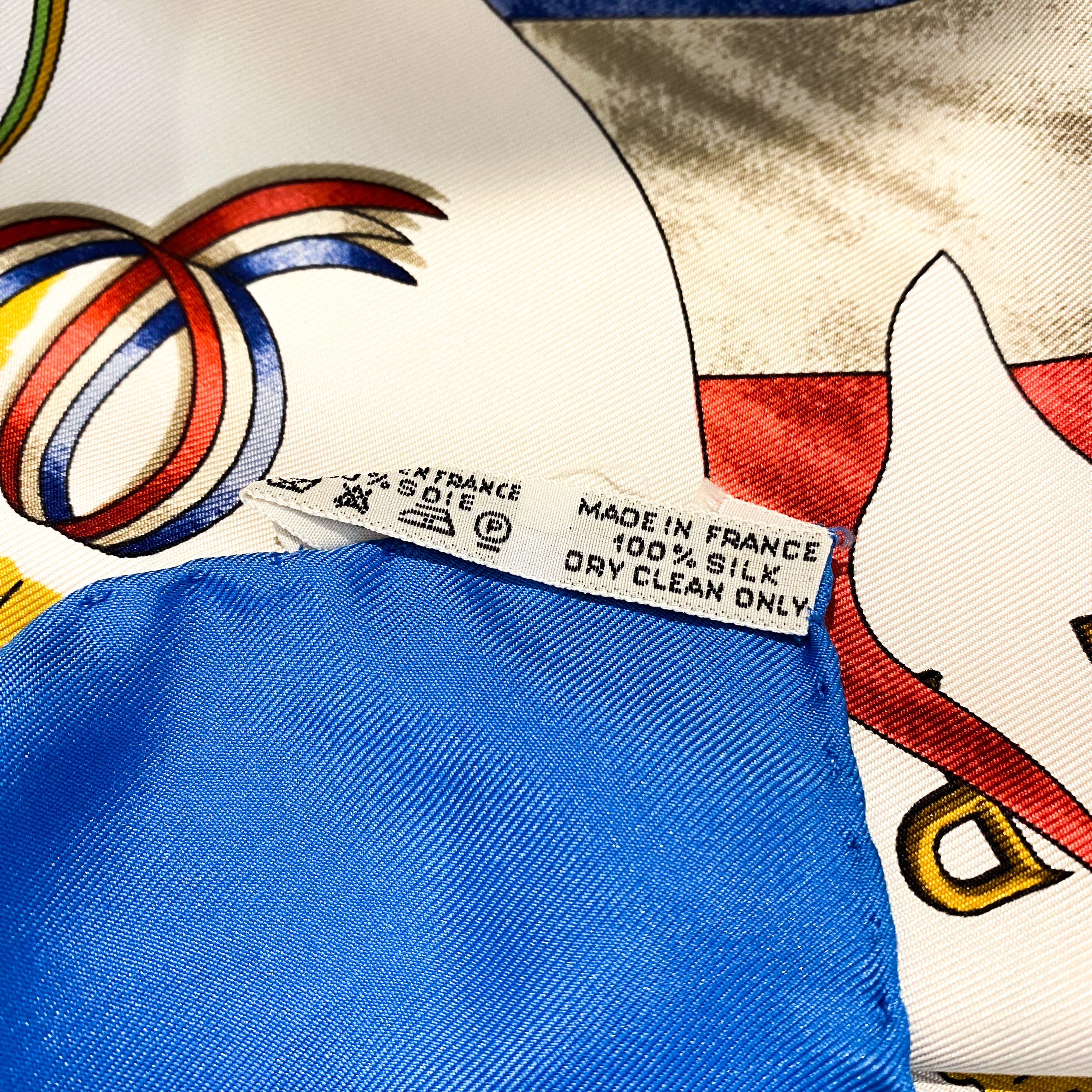 Boxed Hermes Liberte Egalite 1988 Designer Silk Scarf