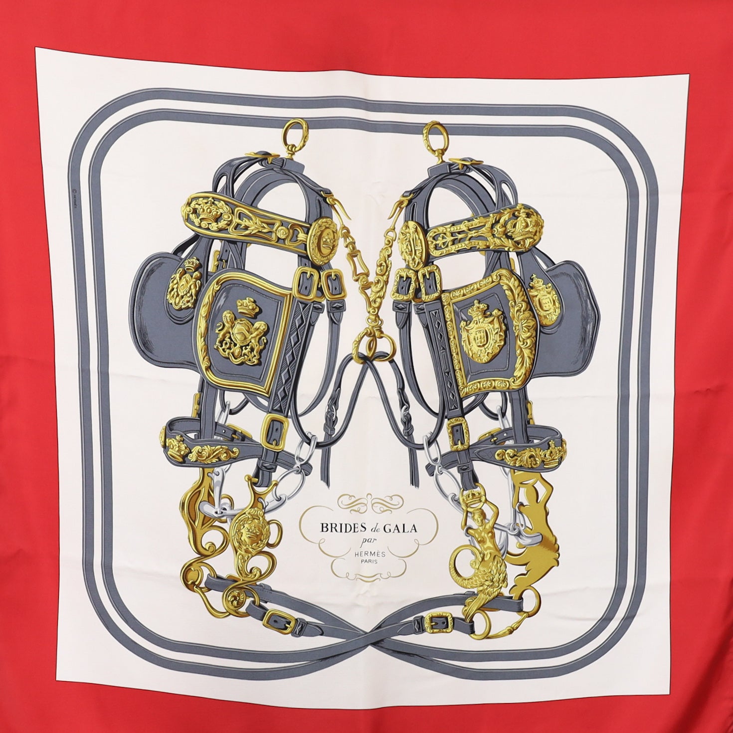 Hermès Brides De Gala Silk Scarf