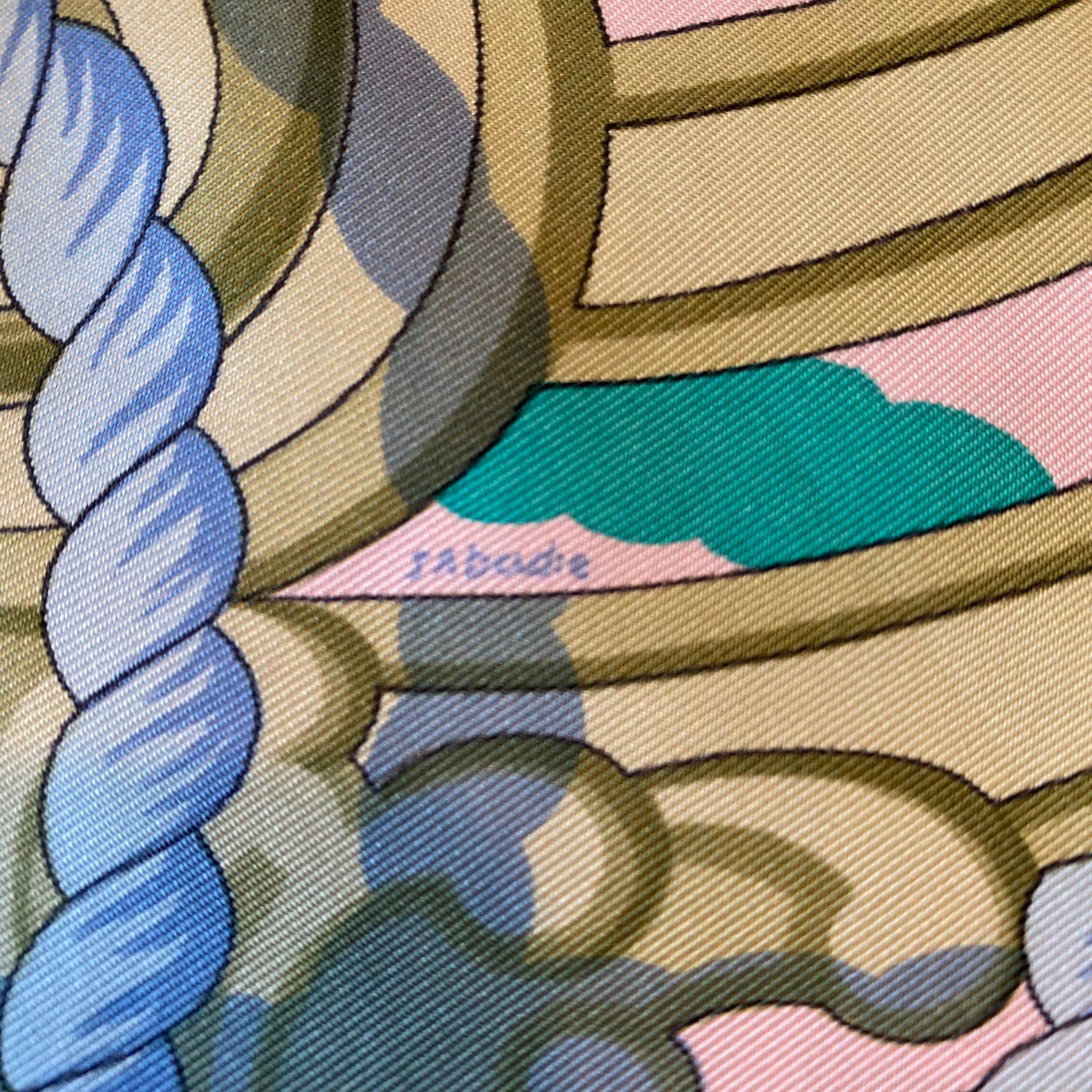 Hermès Tribord Silk Scarf Quite Rare