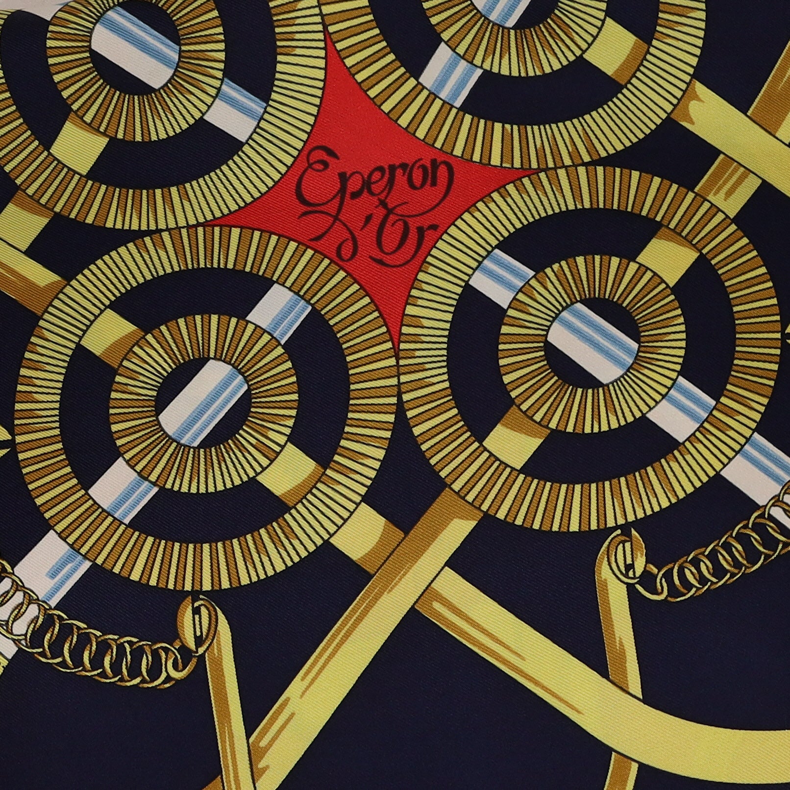 Hermès Eperon D’or Silk Scarf