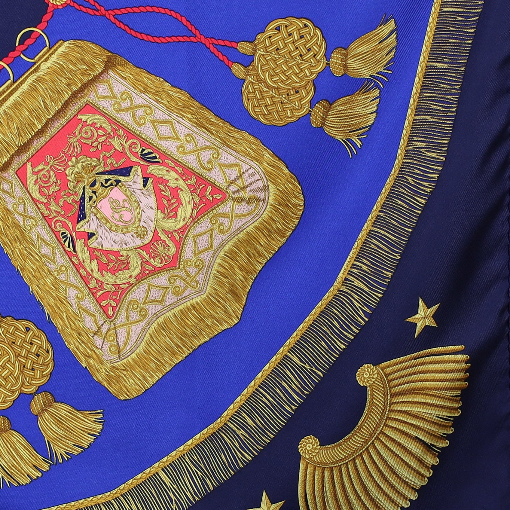 Hermès Poste Et Cavalerie Silk Scarf