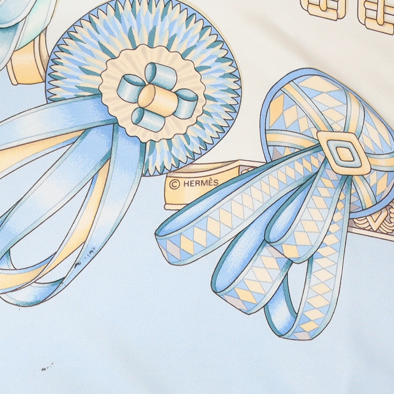 Hermès Les Rubans du Cheval Silk Scarf