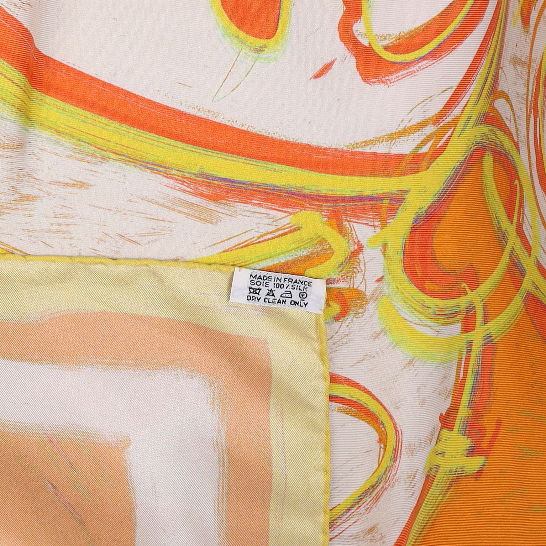 Hermès New Springs Silk Scarf
