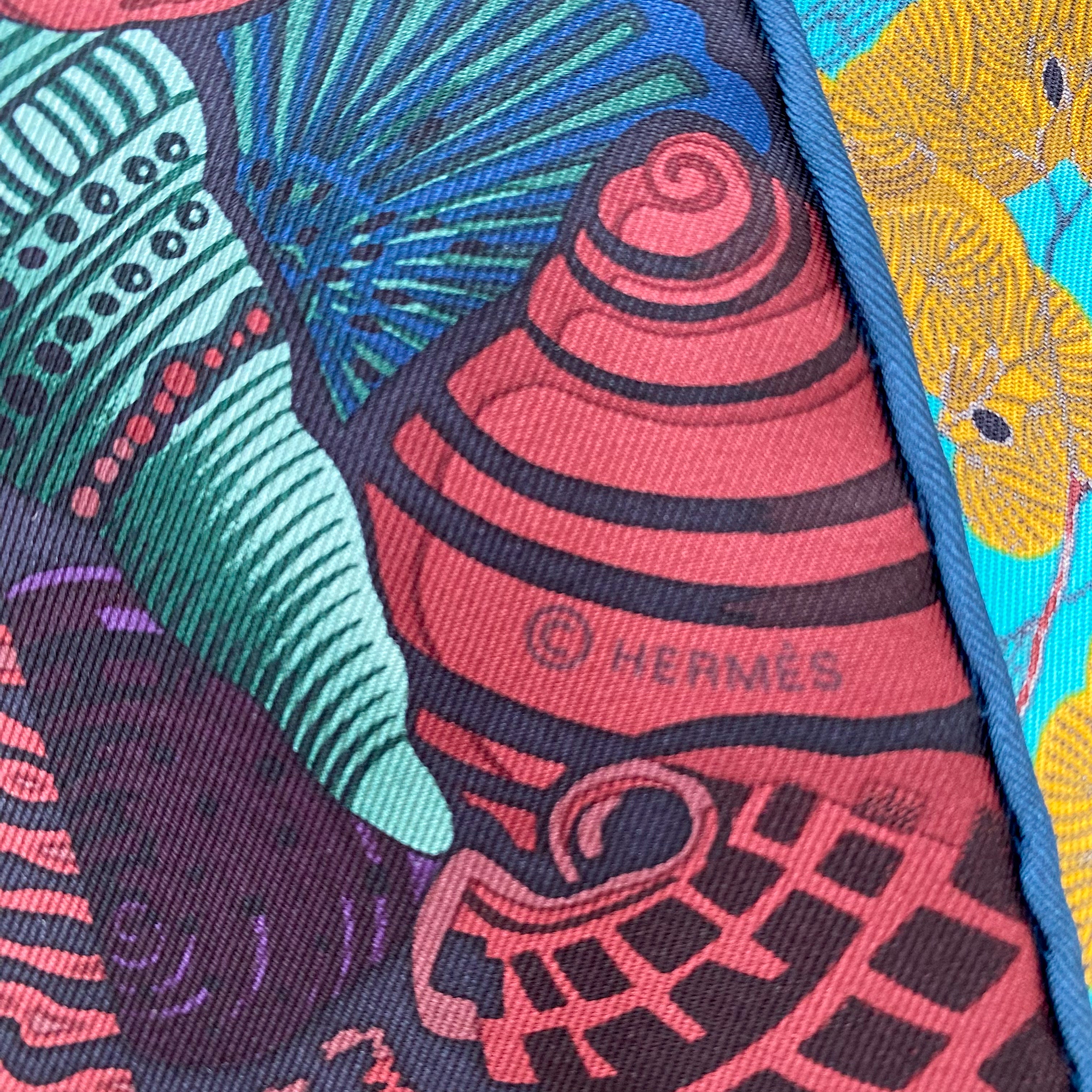 Brand New Boxed Hermès Sieste au Paradis Silk Scarf Highly Sought After/Grail