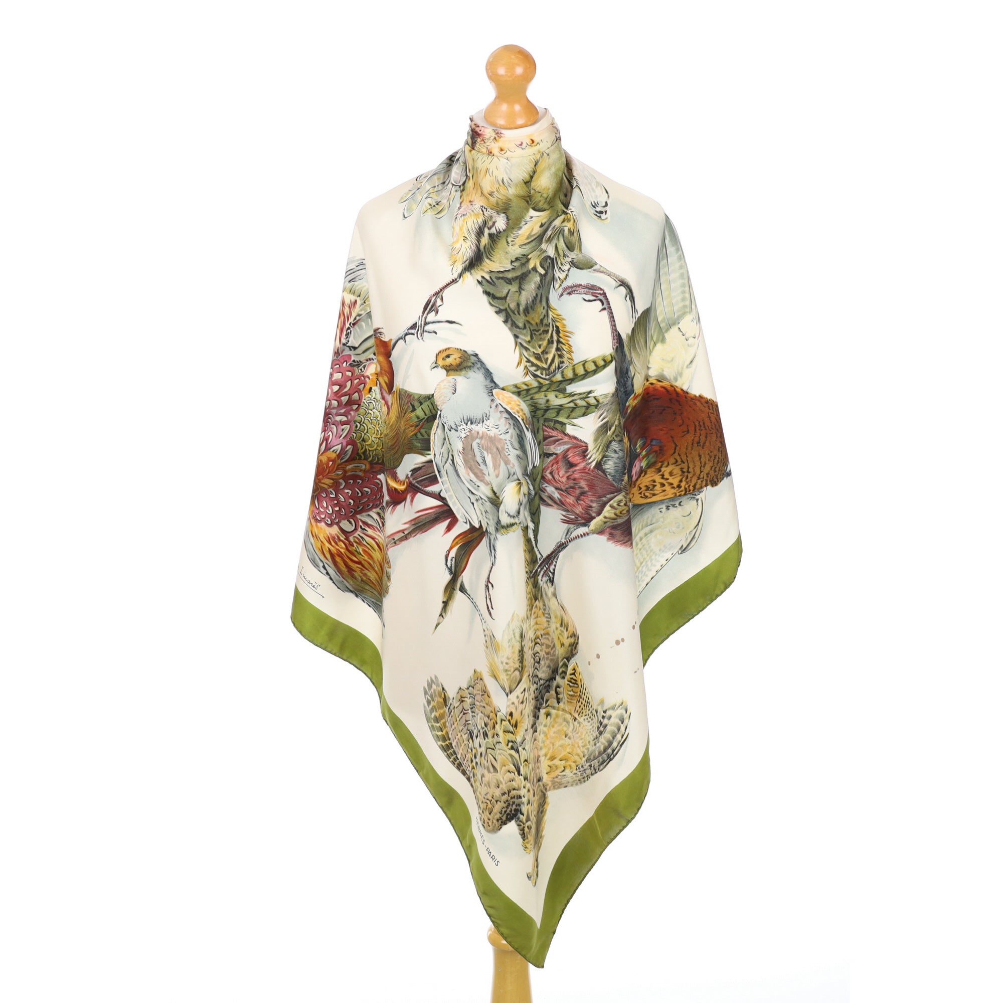 Hermès Belles Chasse Silk Scarf