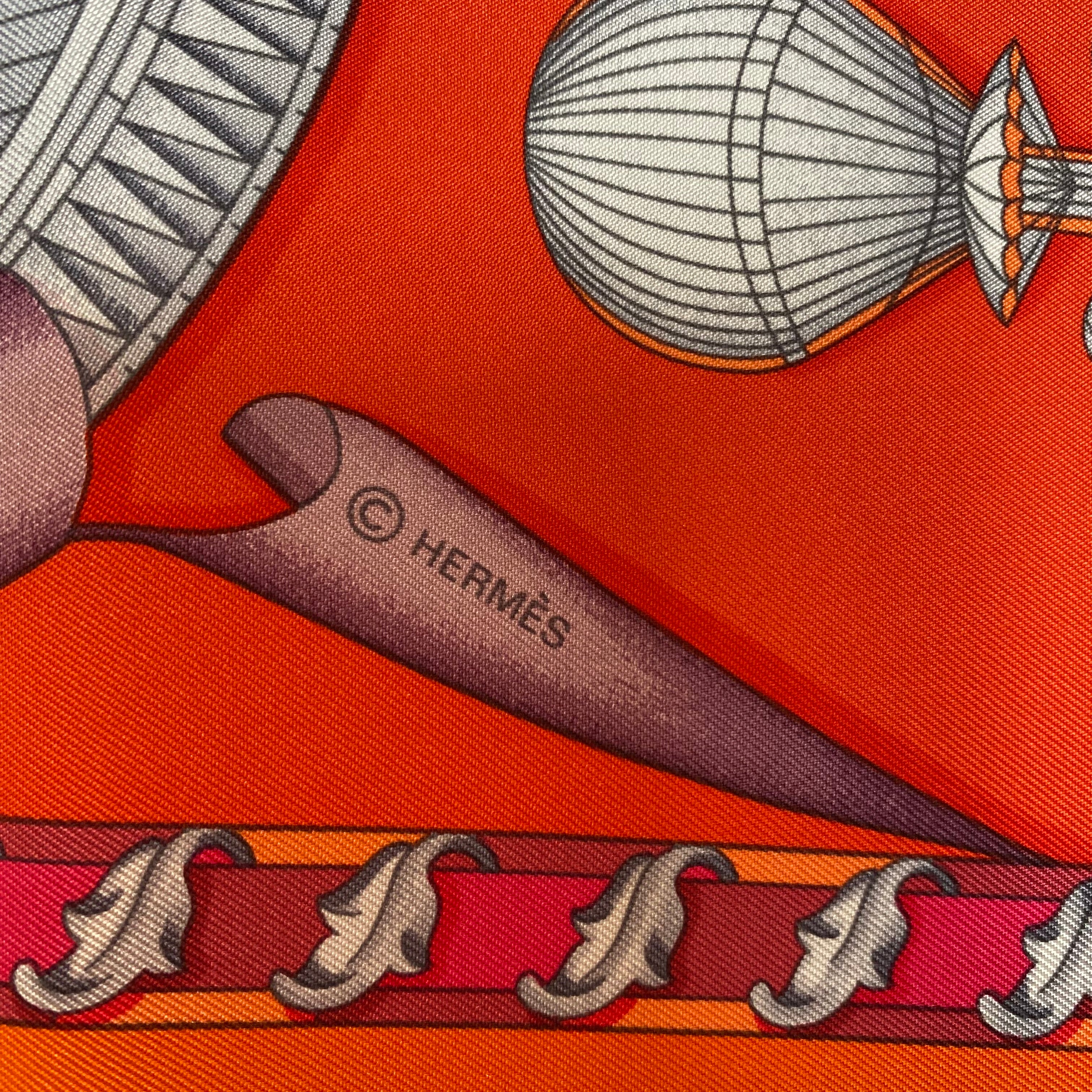 Brand New Boxed Hermès Rêves D’espace Silk Scarf Quite Rare