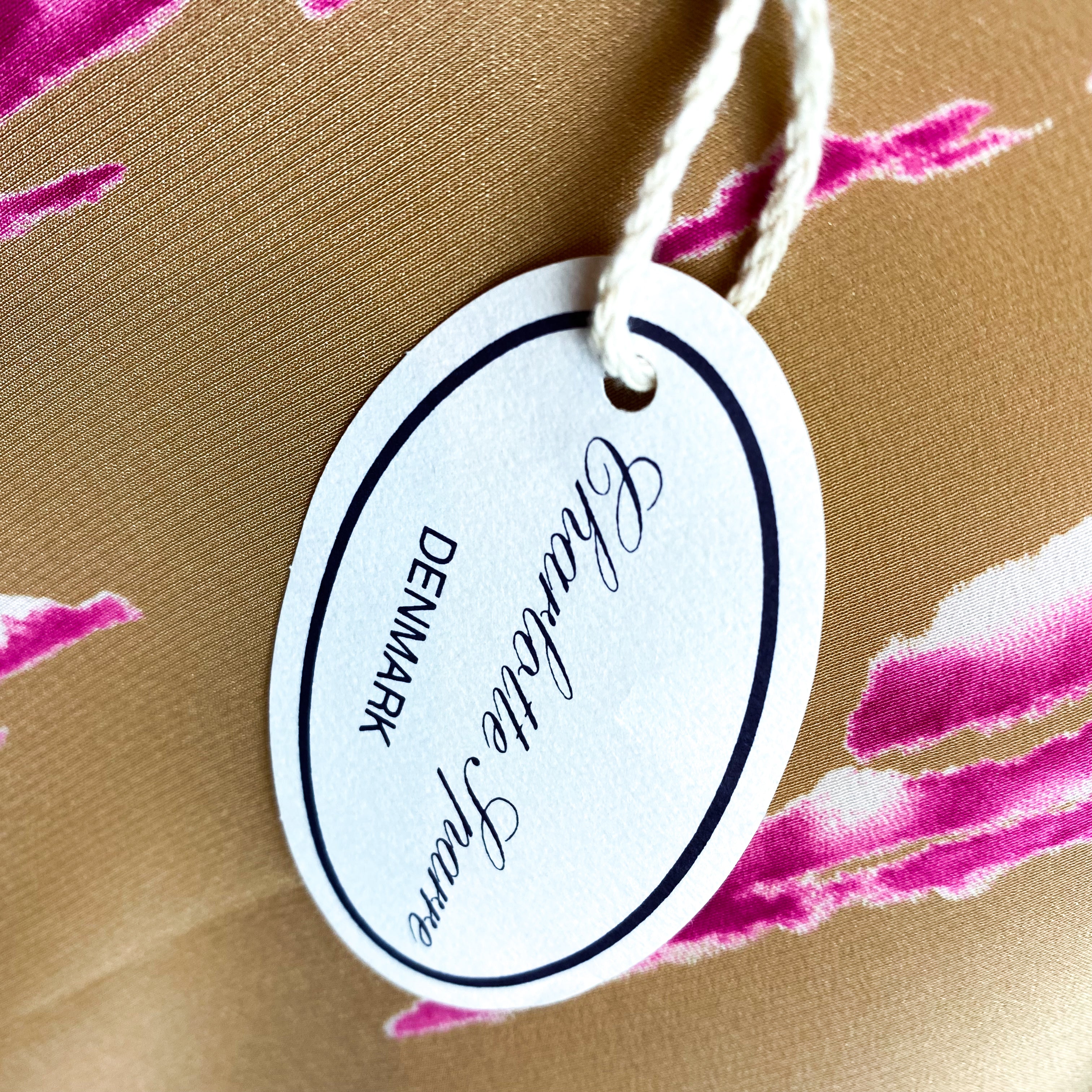 Brand New Charlotte Sparre Silk Scarf