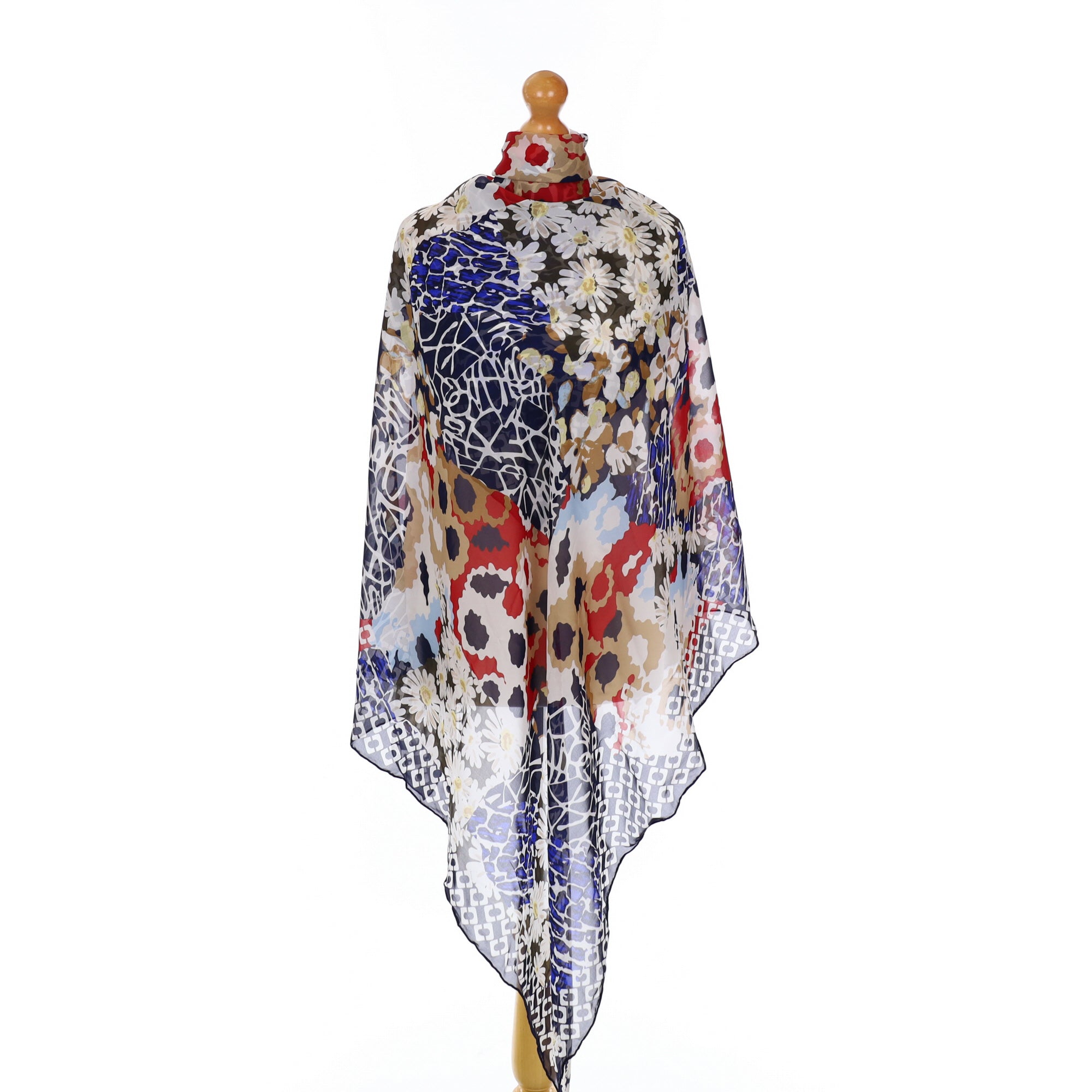 New Boxed Diane Von Furstenberg Silk Scarf