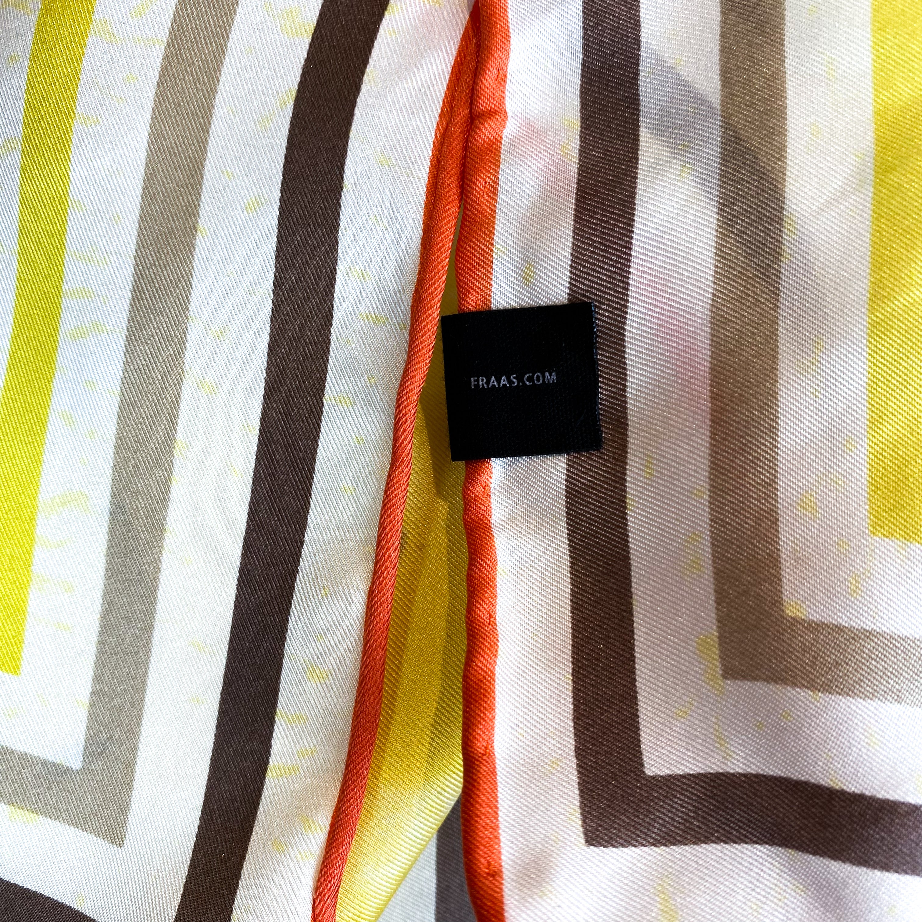 Fraas Abstract Vintage Silk Scarf