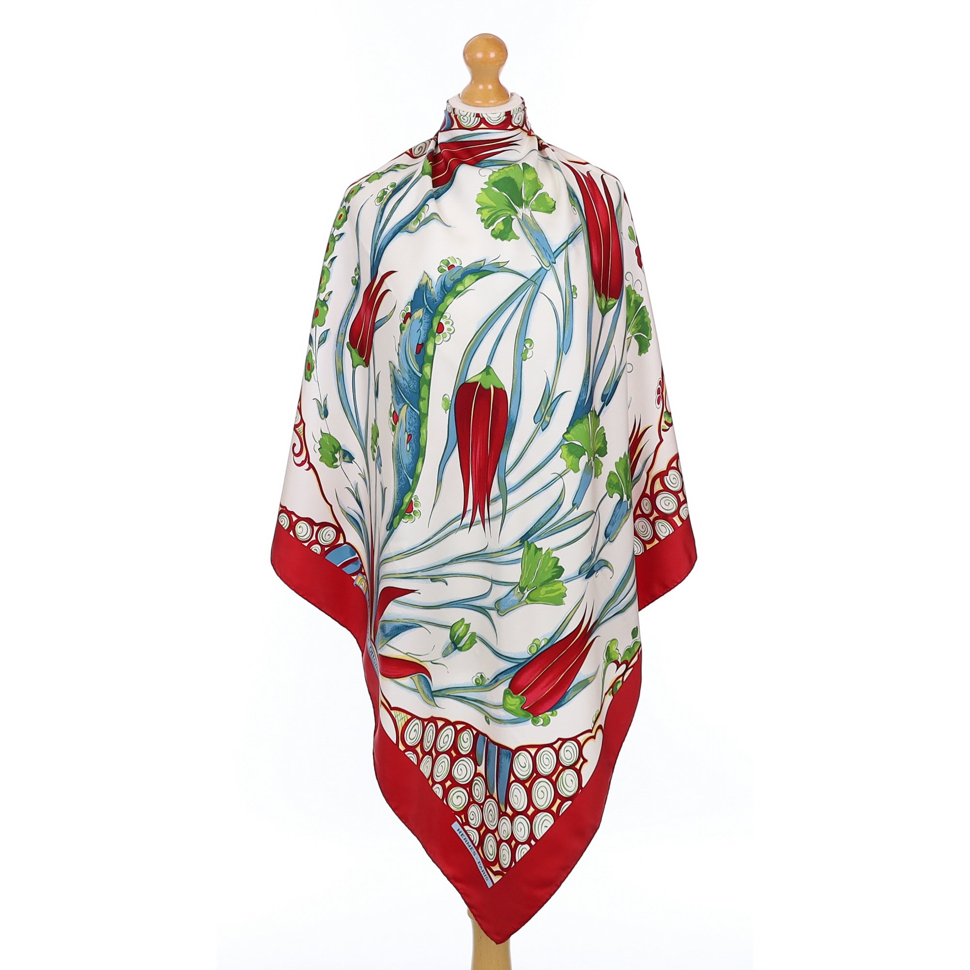 Hermès Céramique Ottomane Silk Scarf Quite Rare