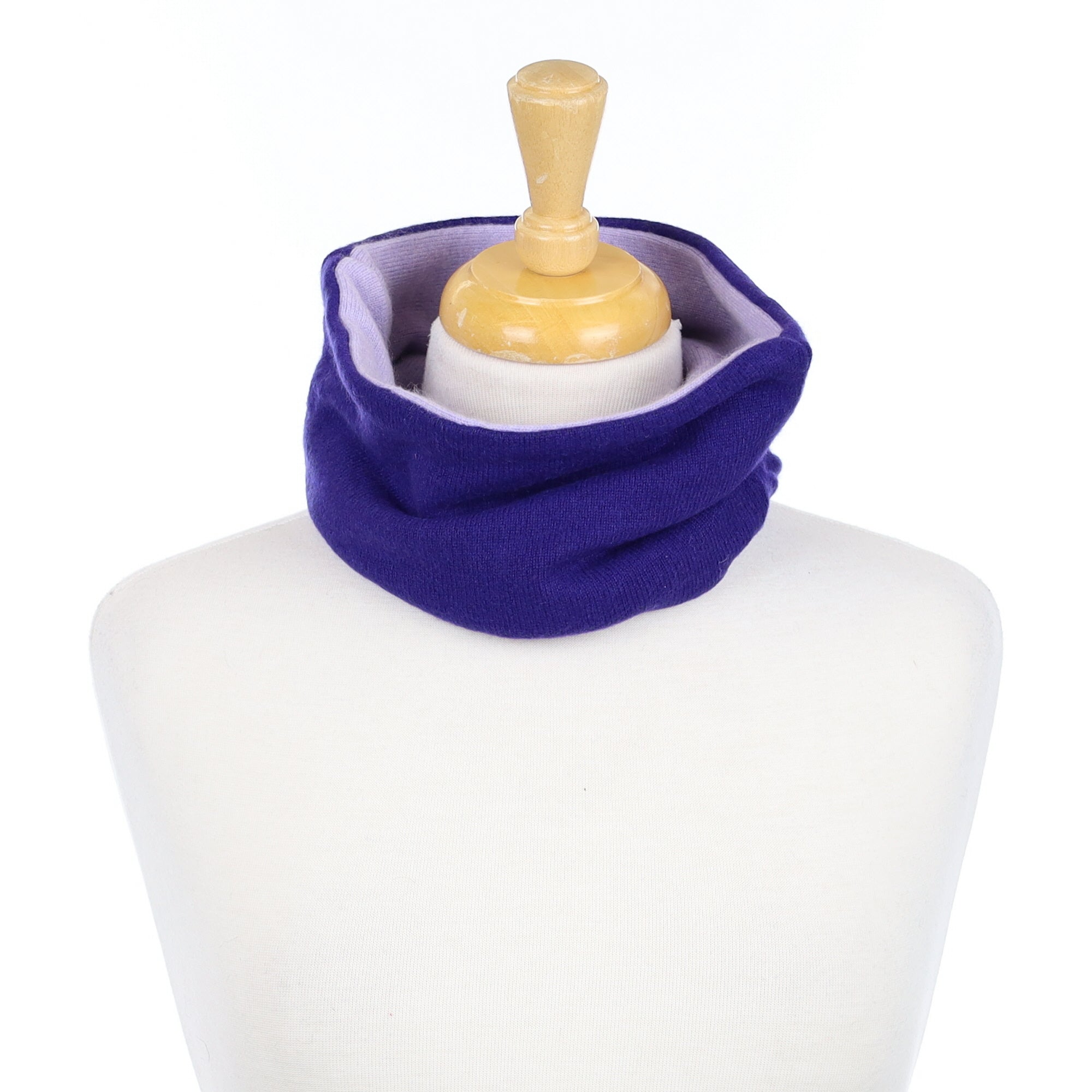 Two Tone Purple Neck Warmer