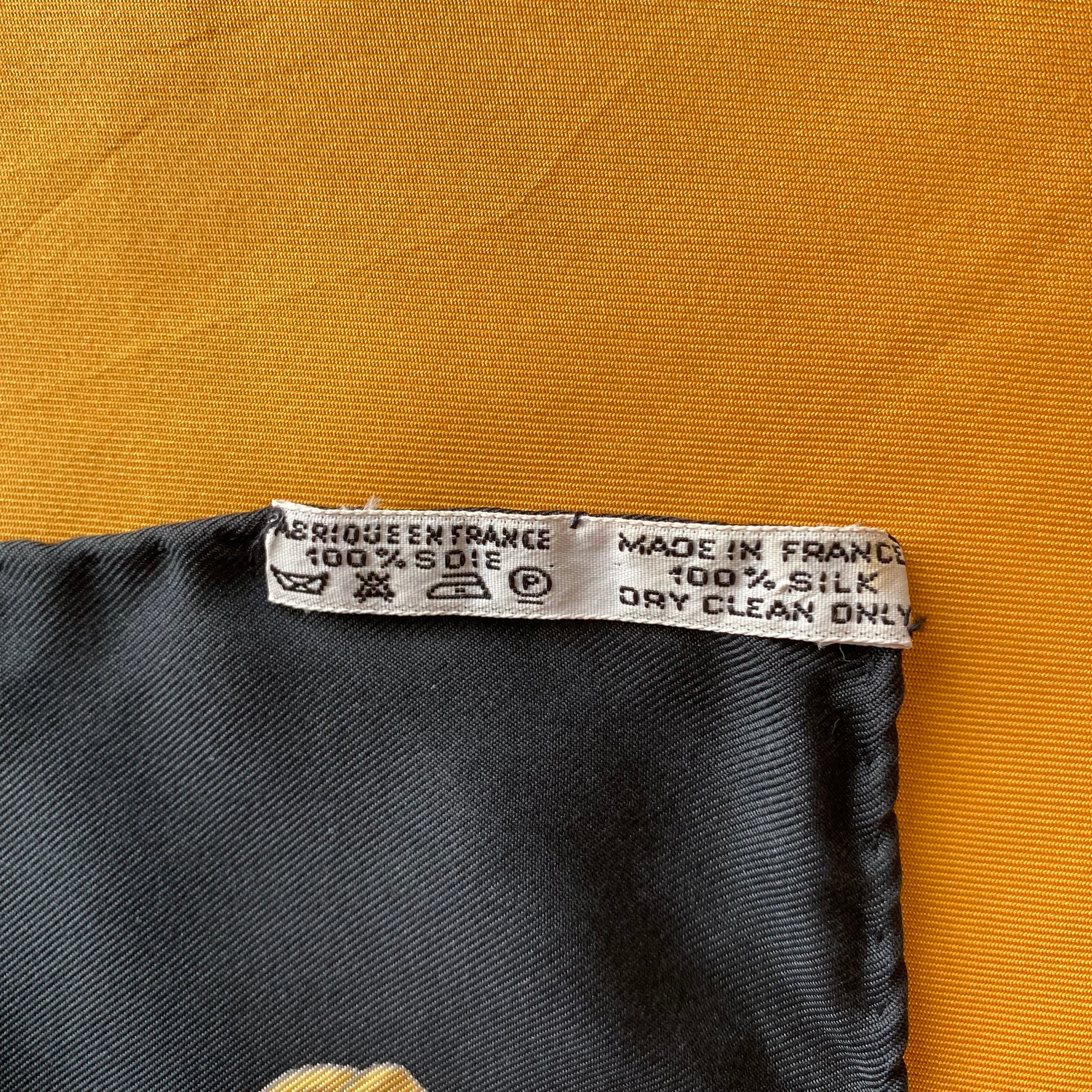 Hermès Marine et Cavalerie Silk Scarf