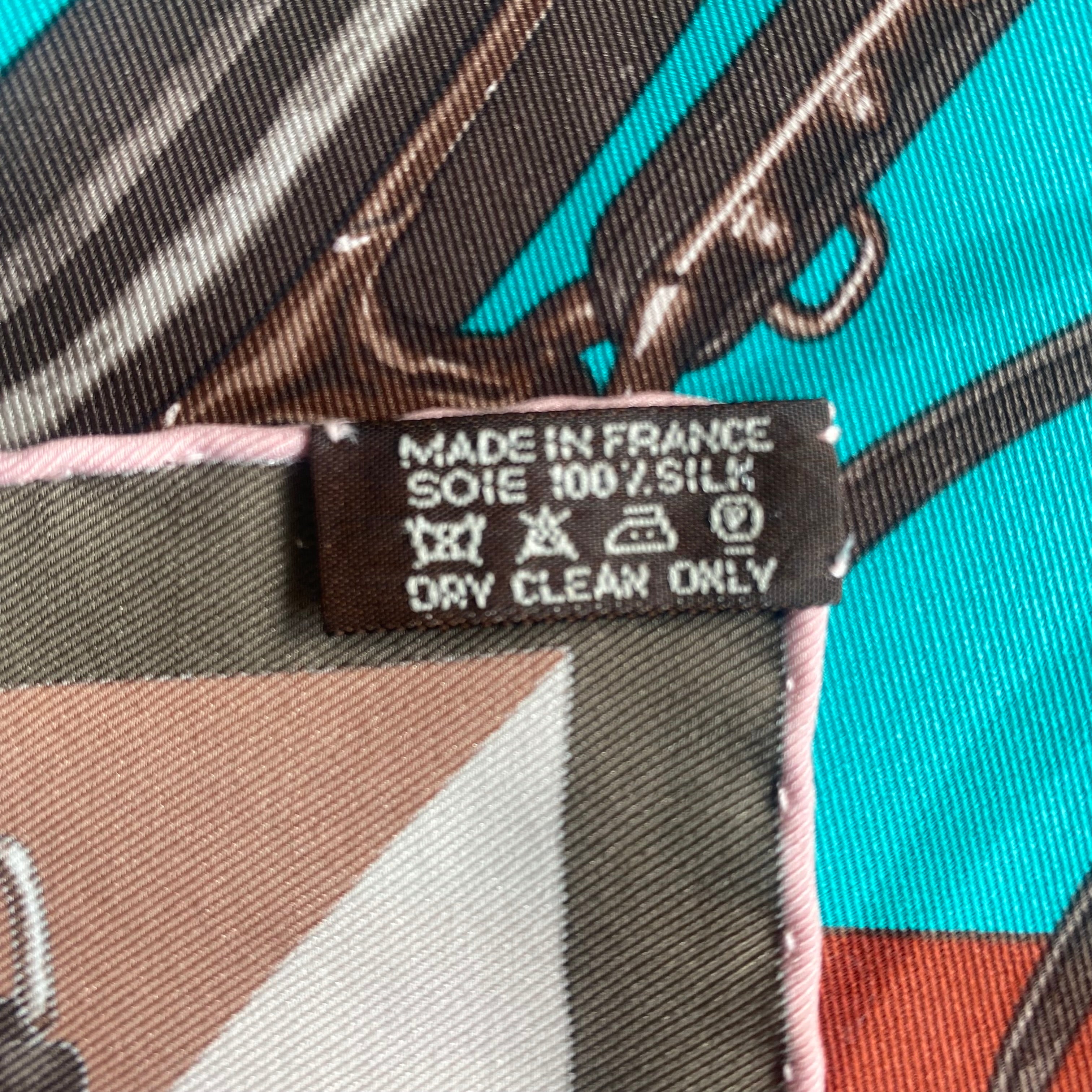 Boxed Hermès Brides et Harnais de Pologne 70 Silk Scarf