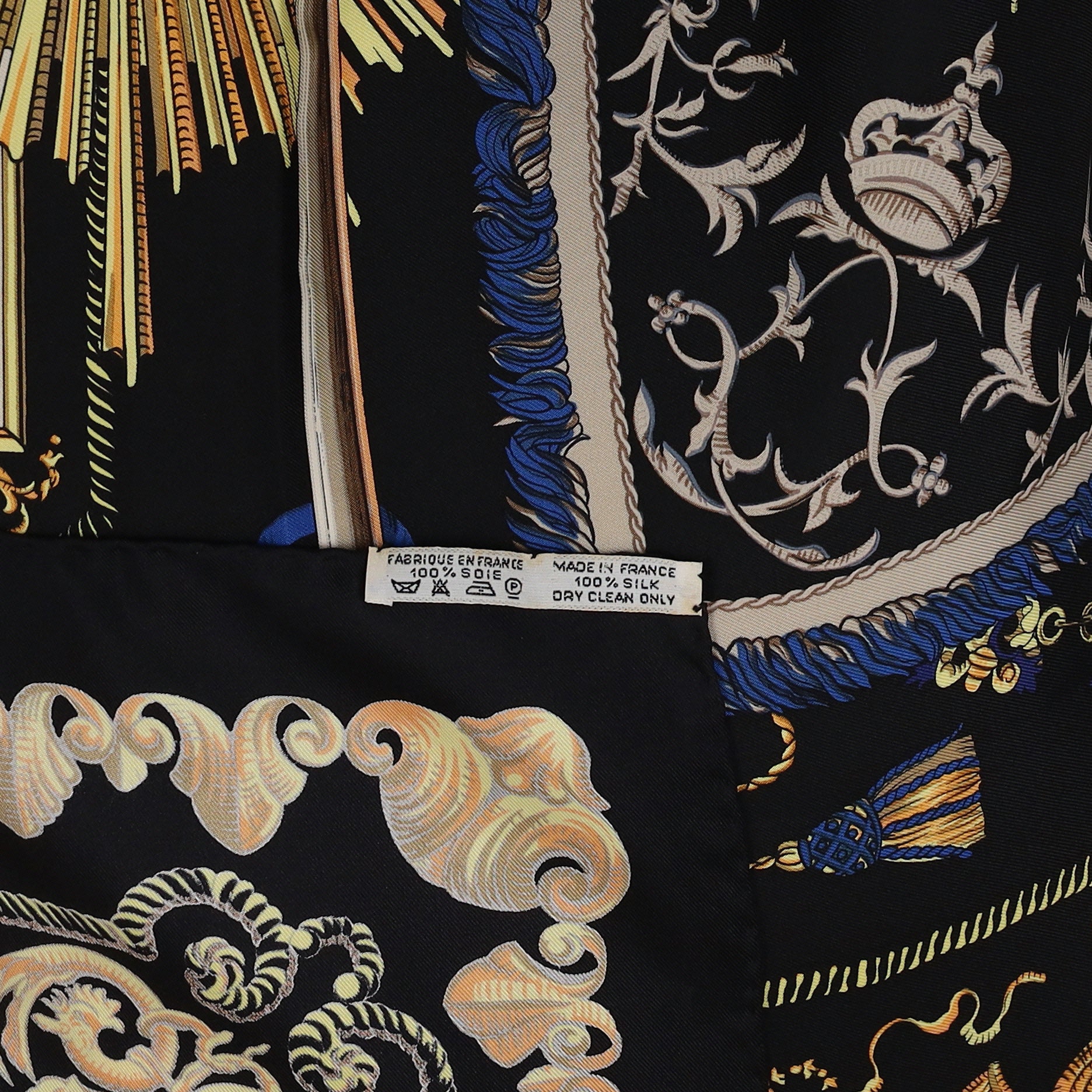 Hermès Lvdovicvs Magnvs Vintage Silk Scarf