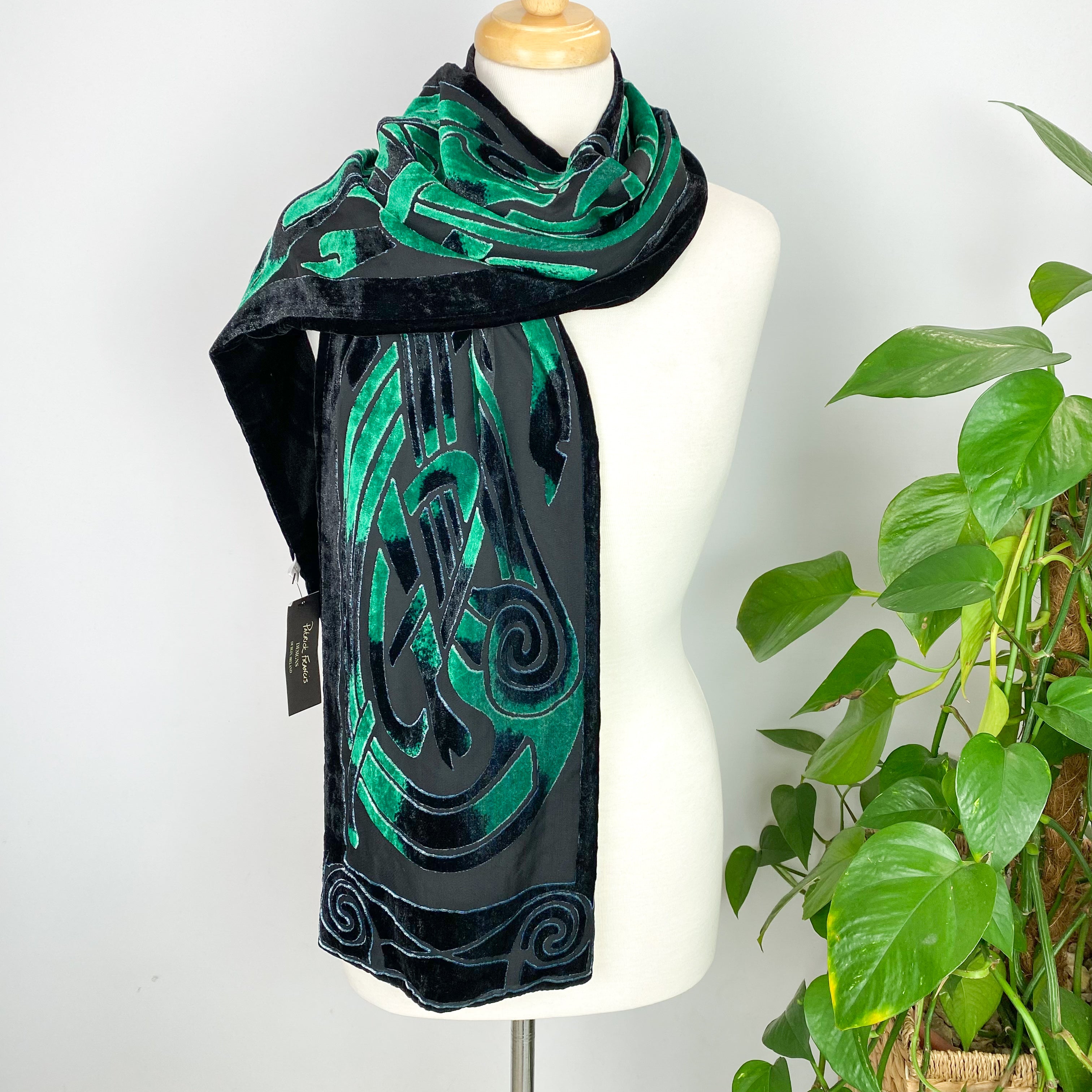 Brand New Patrick Francis Silk Scarf