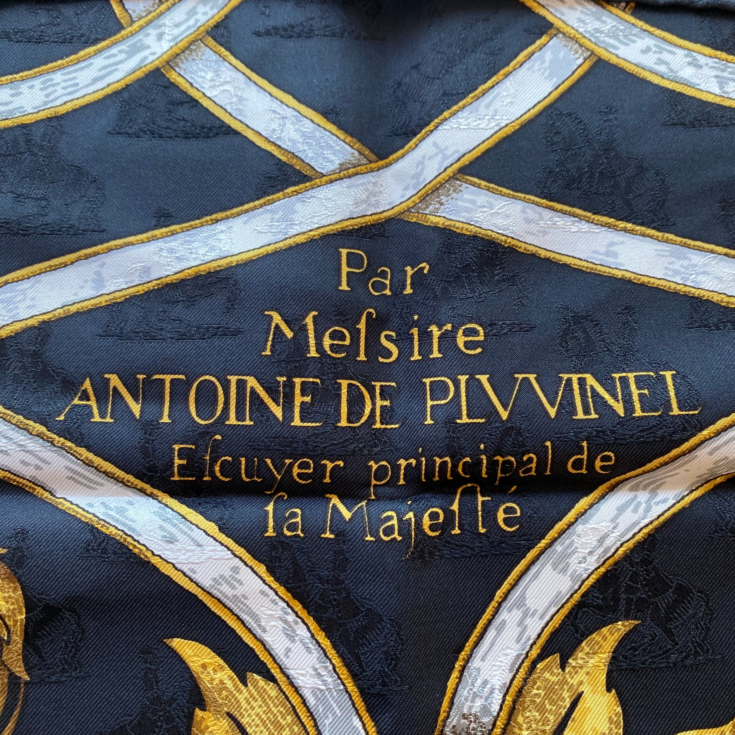 Hermès L’Instrvction Du Roy Silk Scarf