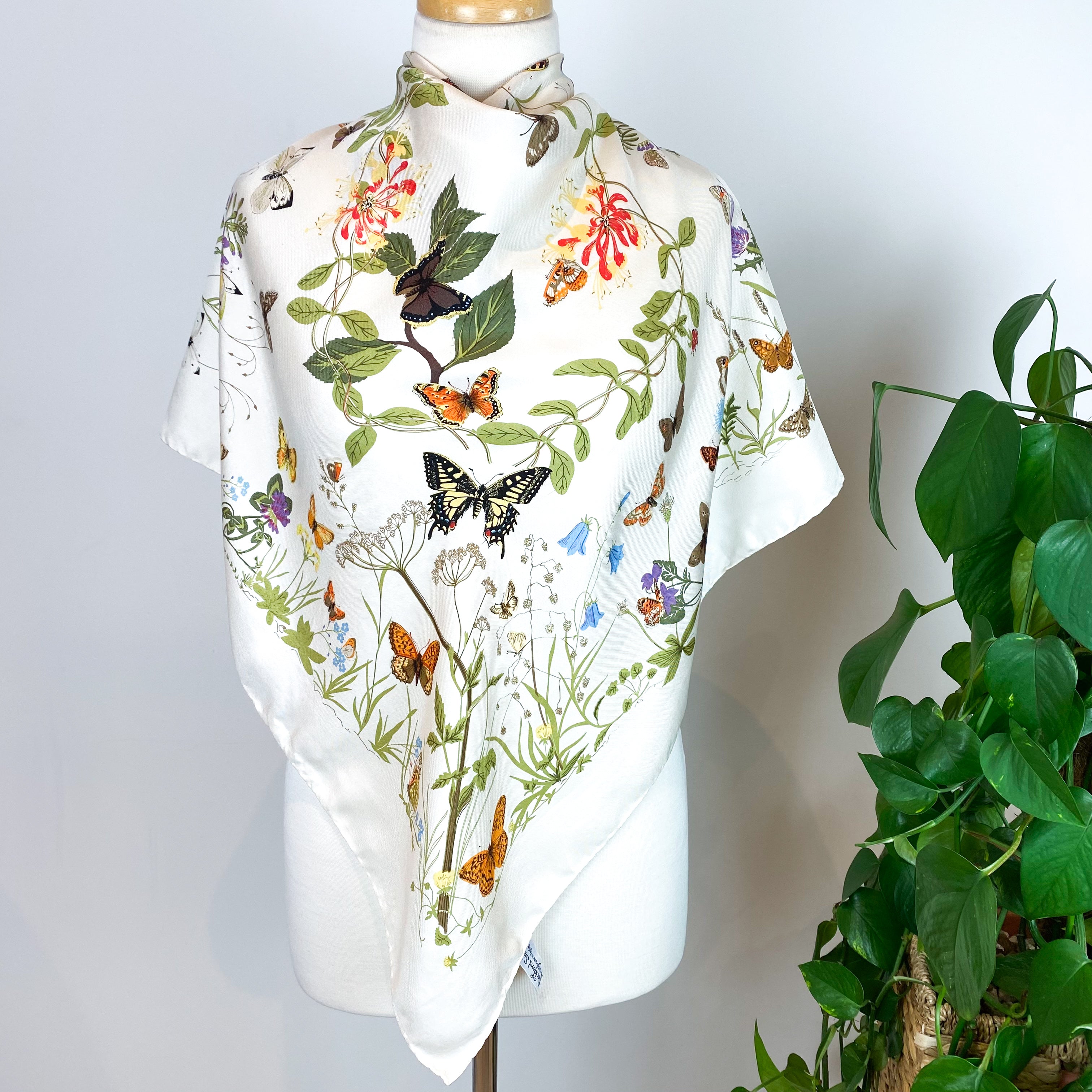 Butterfly Beckford Silk Scarf