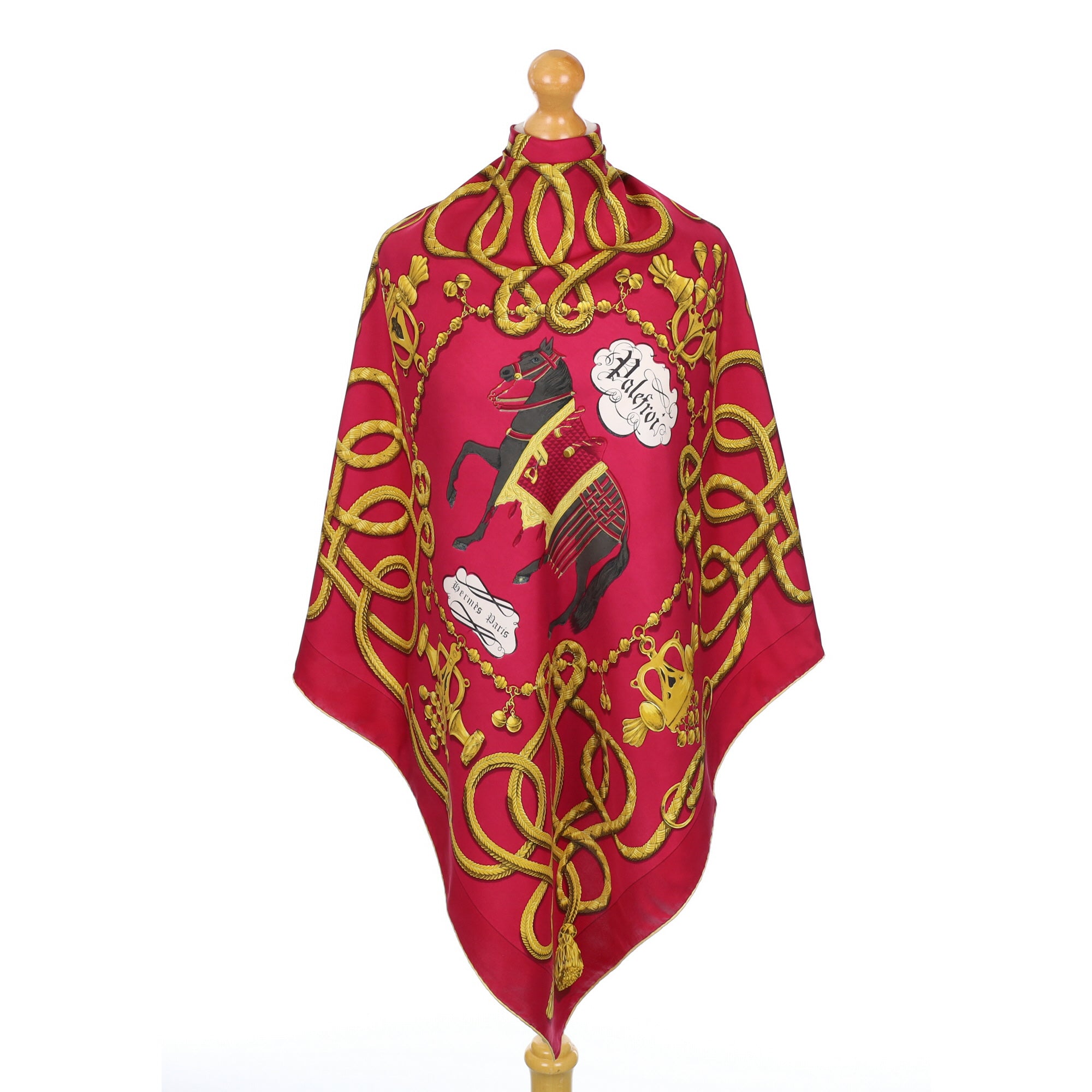Hermès Palefroi Vintage Silk Scarf