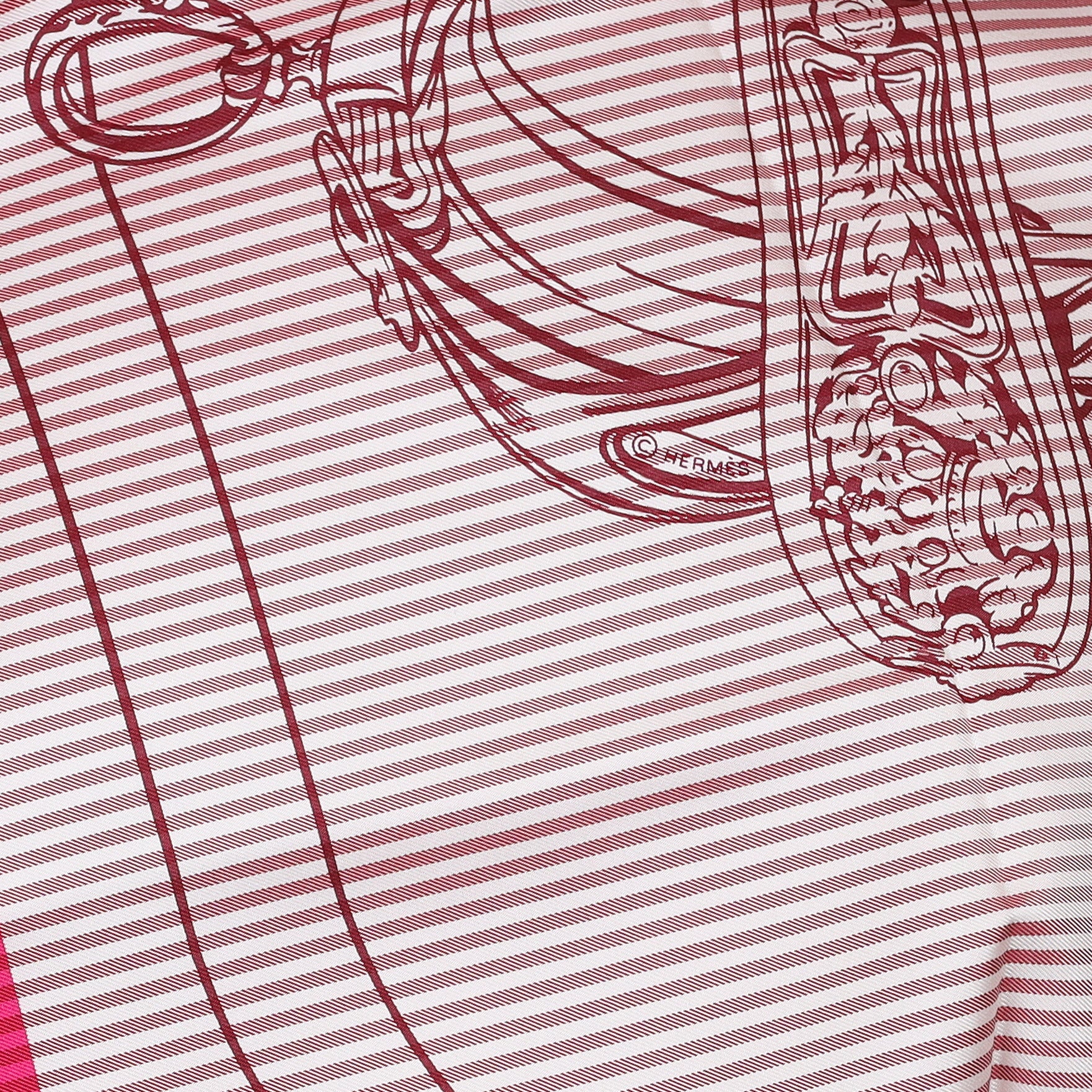 Brand New Boxed Hermès Brides de Gala Silk Scarf