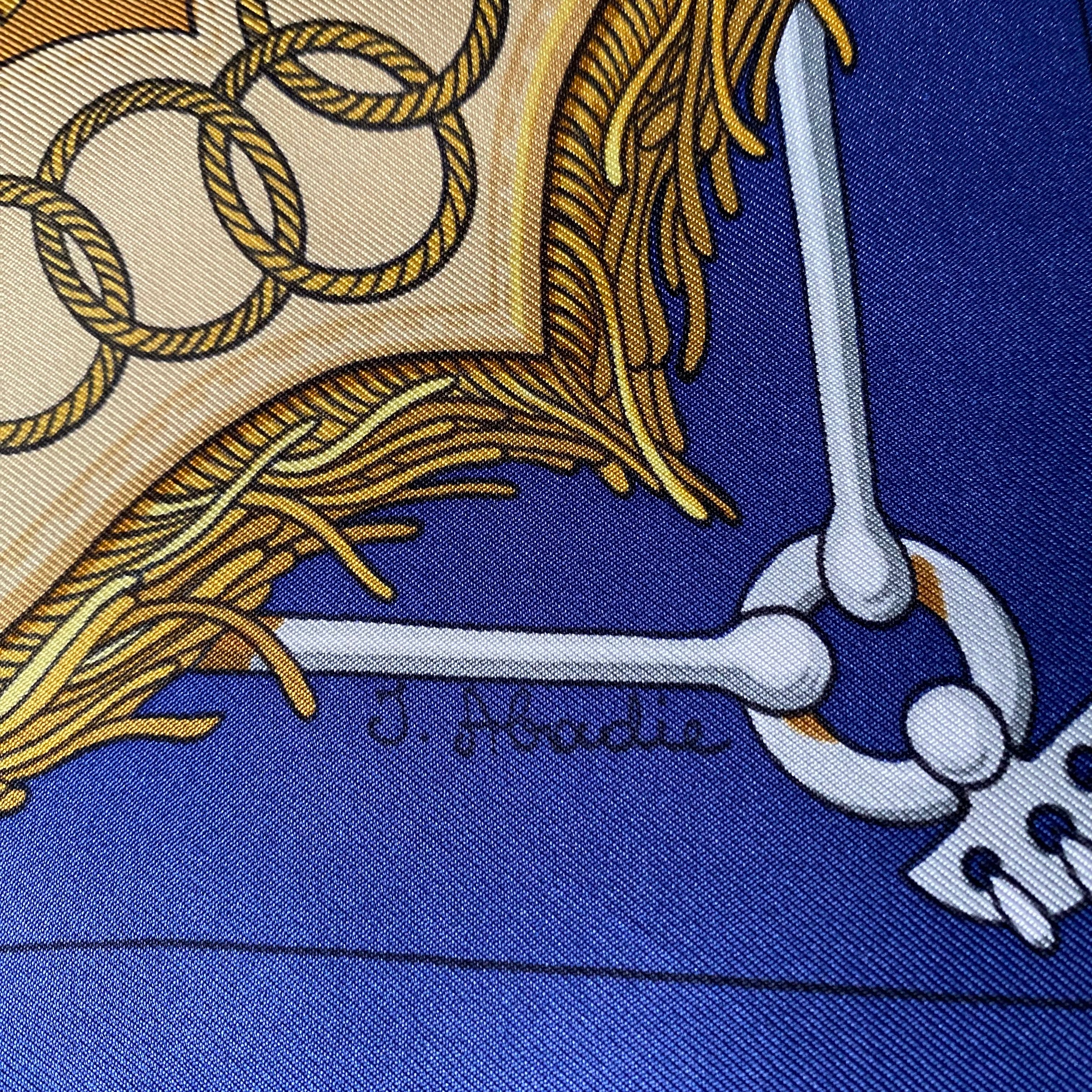 Hermès Cliquetis Silk Scarf