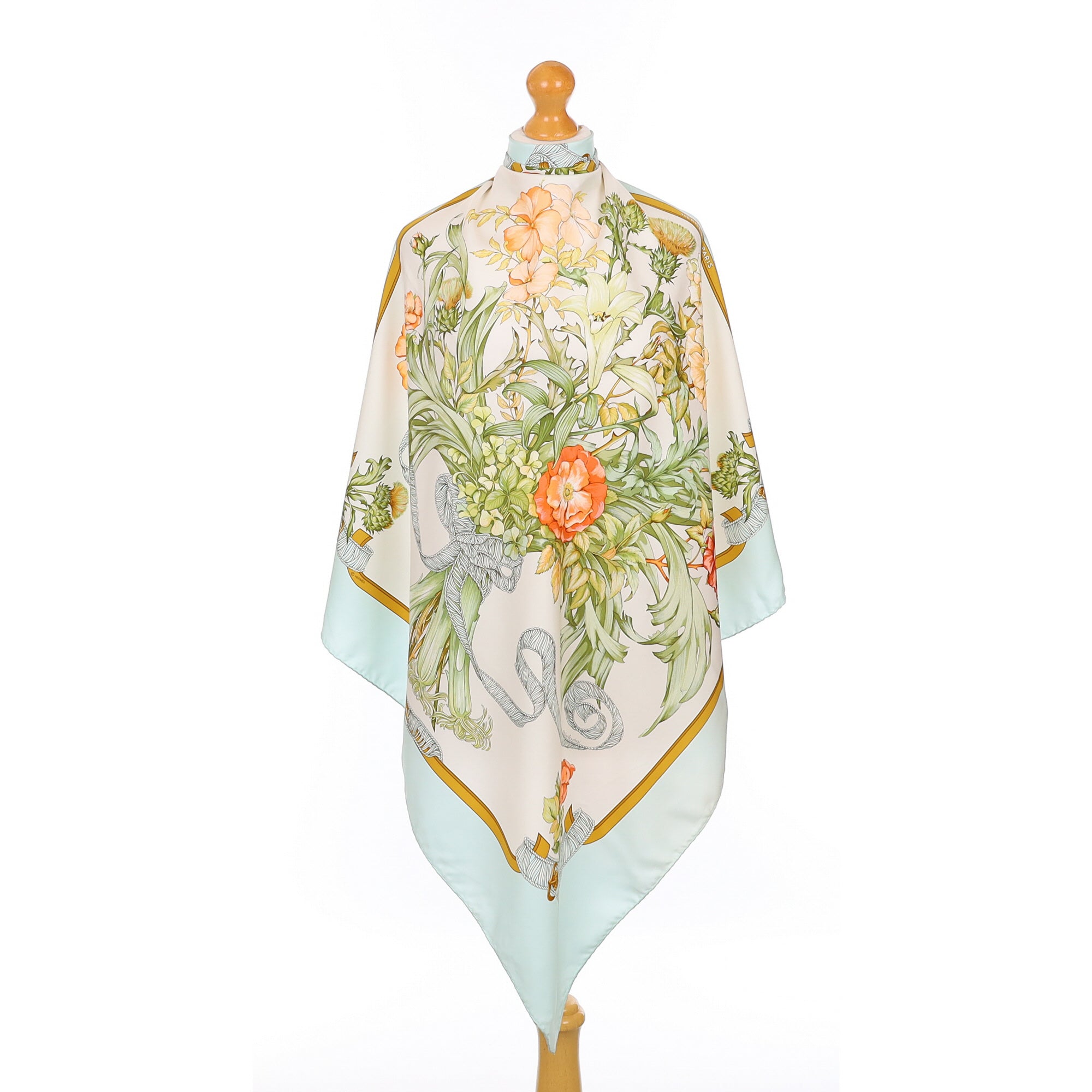 Hermès Regina Silk Scarf