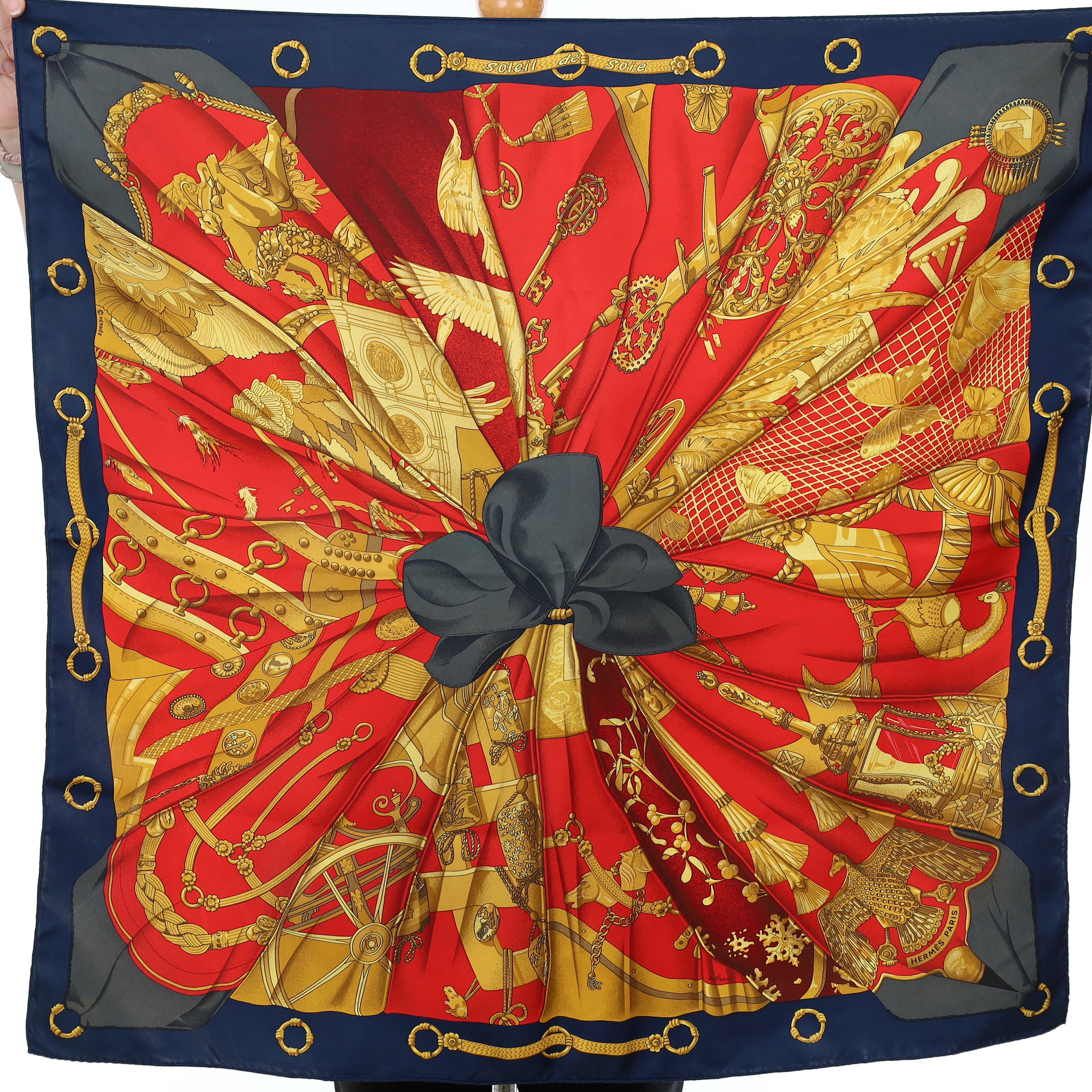 Hermès Soleil De Soie Silk Scarf