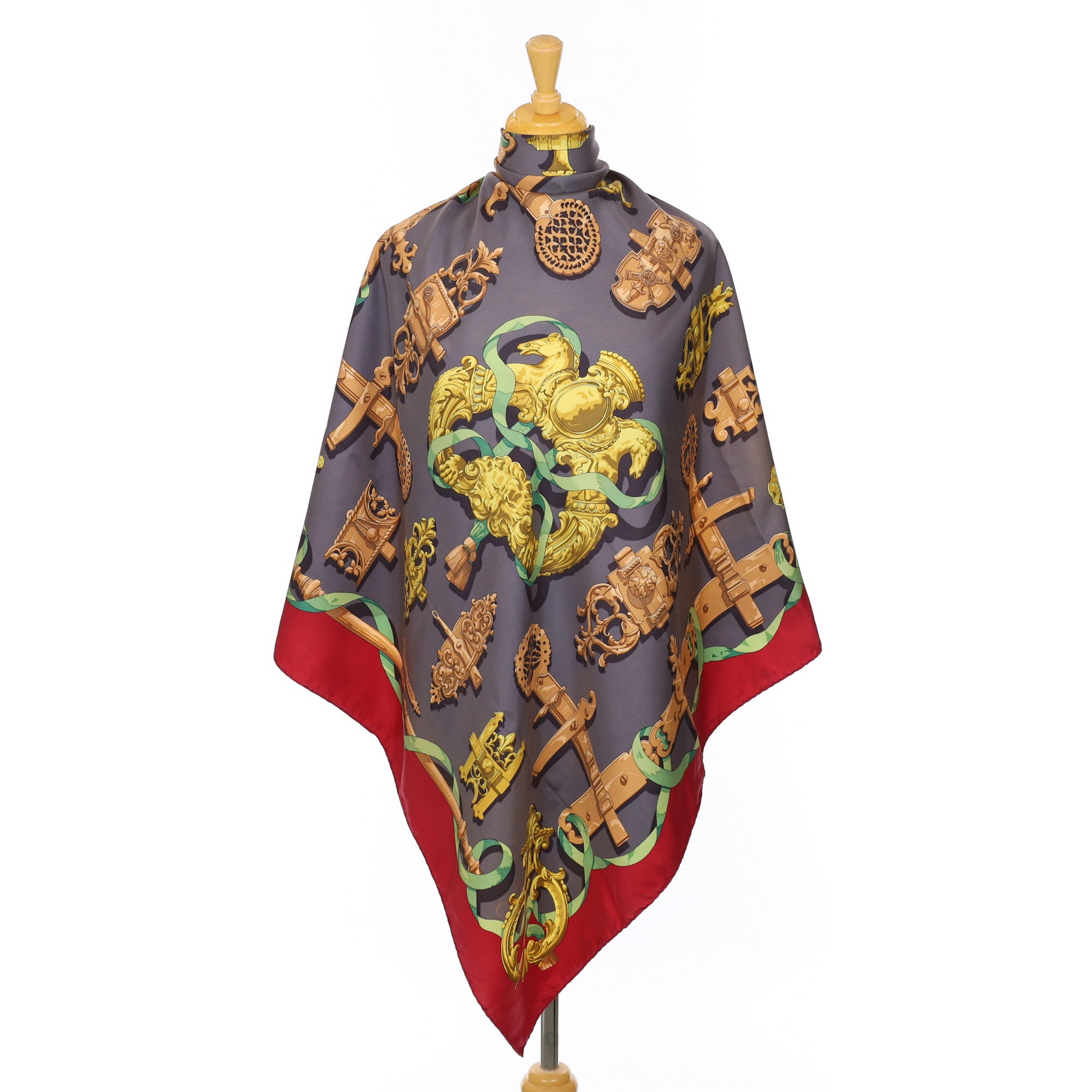 Hermès Ferronnerie Silk Scarf