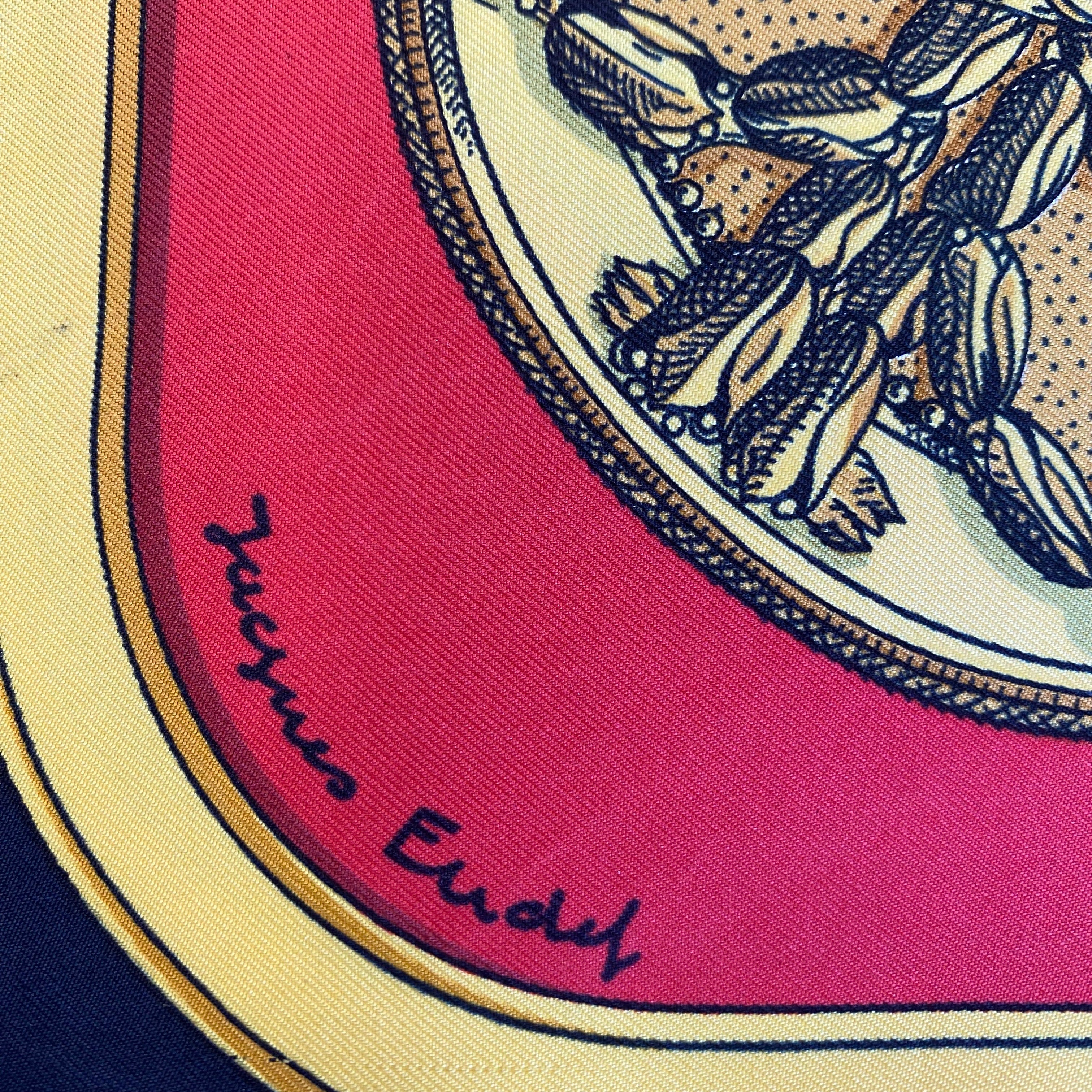 Hermès Grand Apparat Silk Scarf
