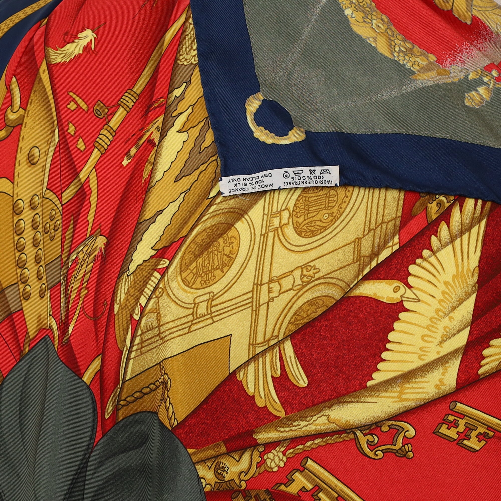 Hermès Soleil de Soie Vintage Silk Scarf