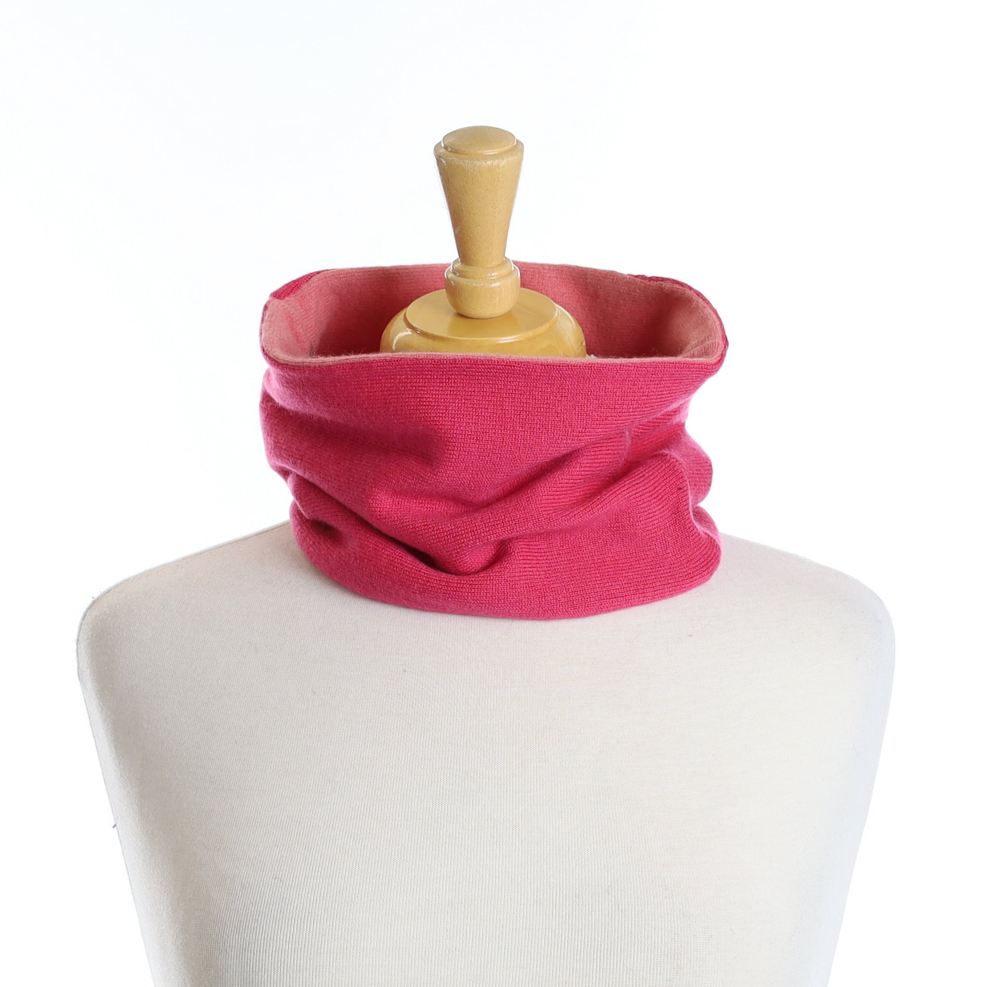 Hot Pink and Blush Neck Warmer