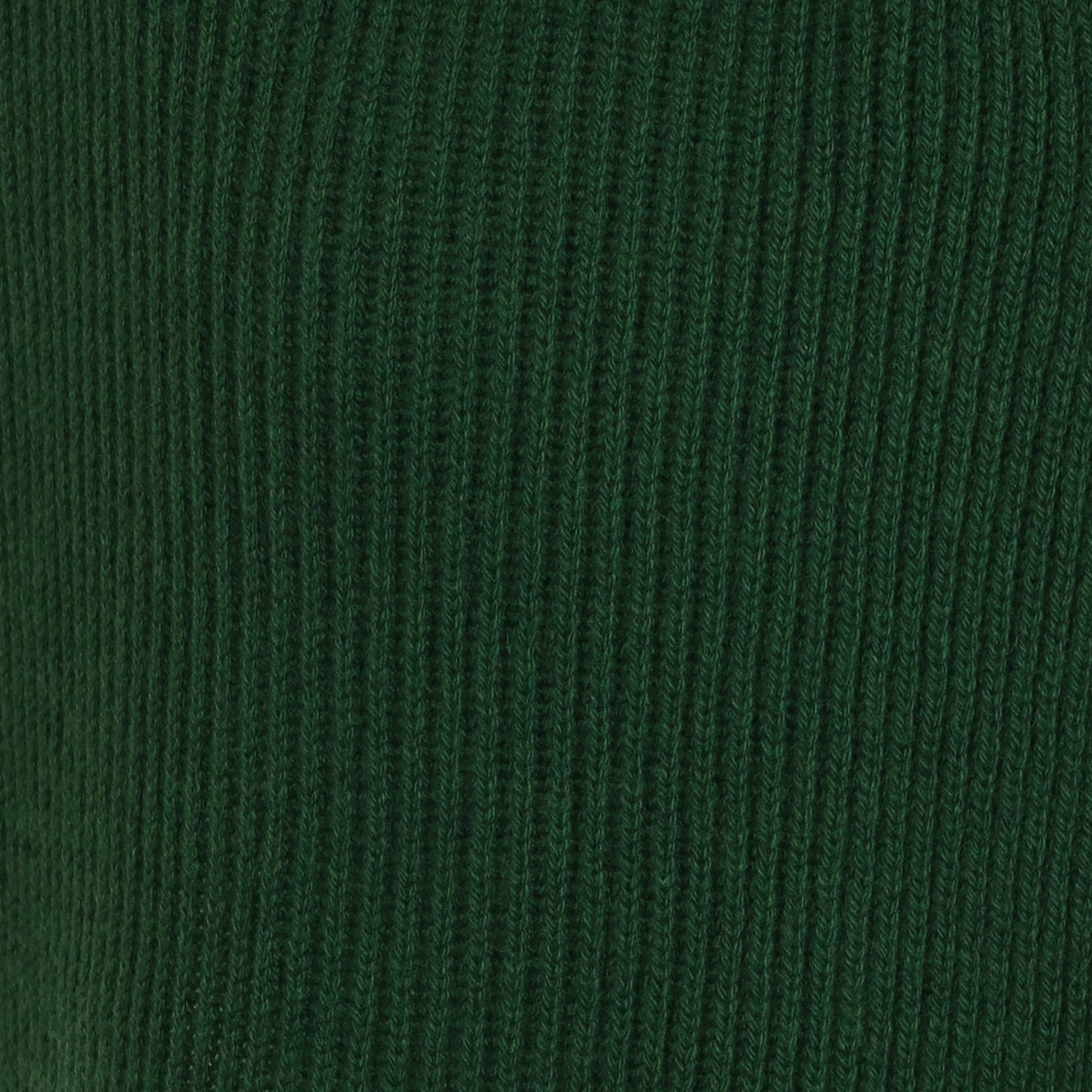 Brand New Scottish Racing Green Rib Cashmere Scarf