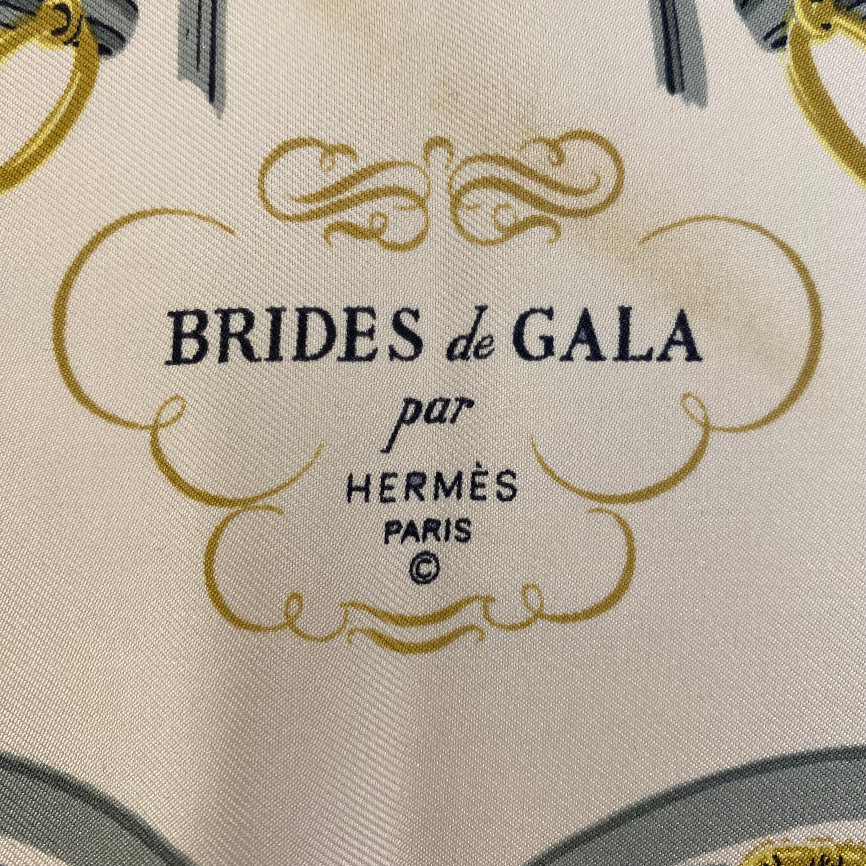 Hermès Brides de Gala Nano Silk Scarf