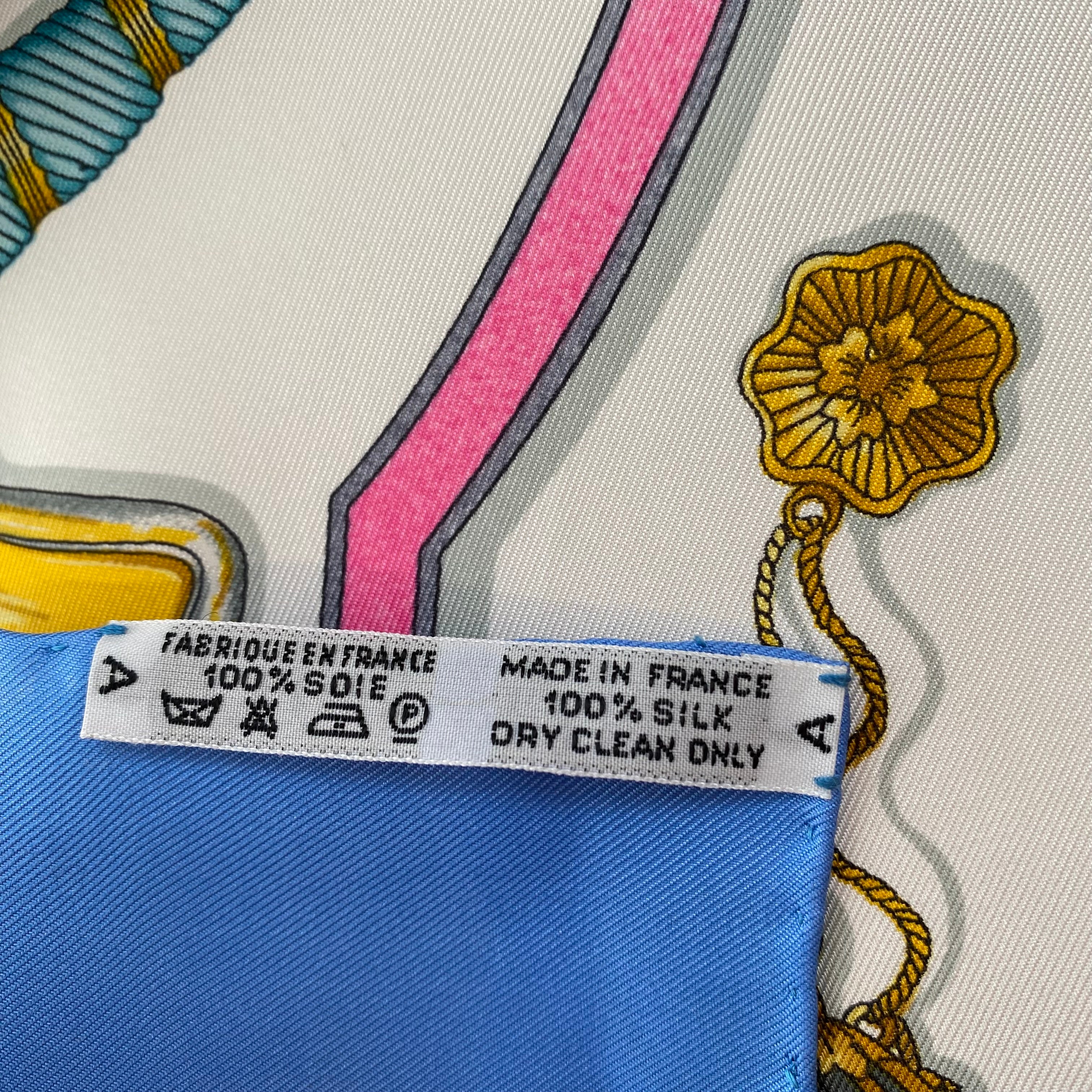 Brand New Boxed Hermès Qu ‘Importe le Flacon Silk Scarf