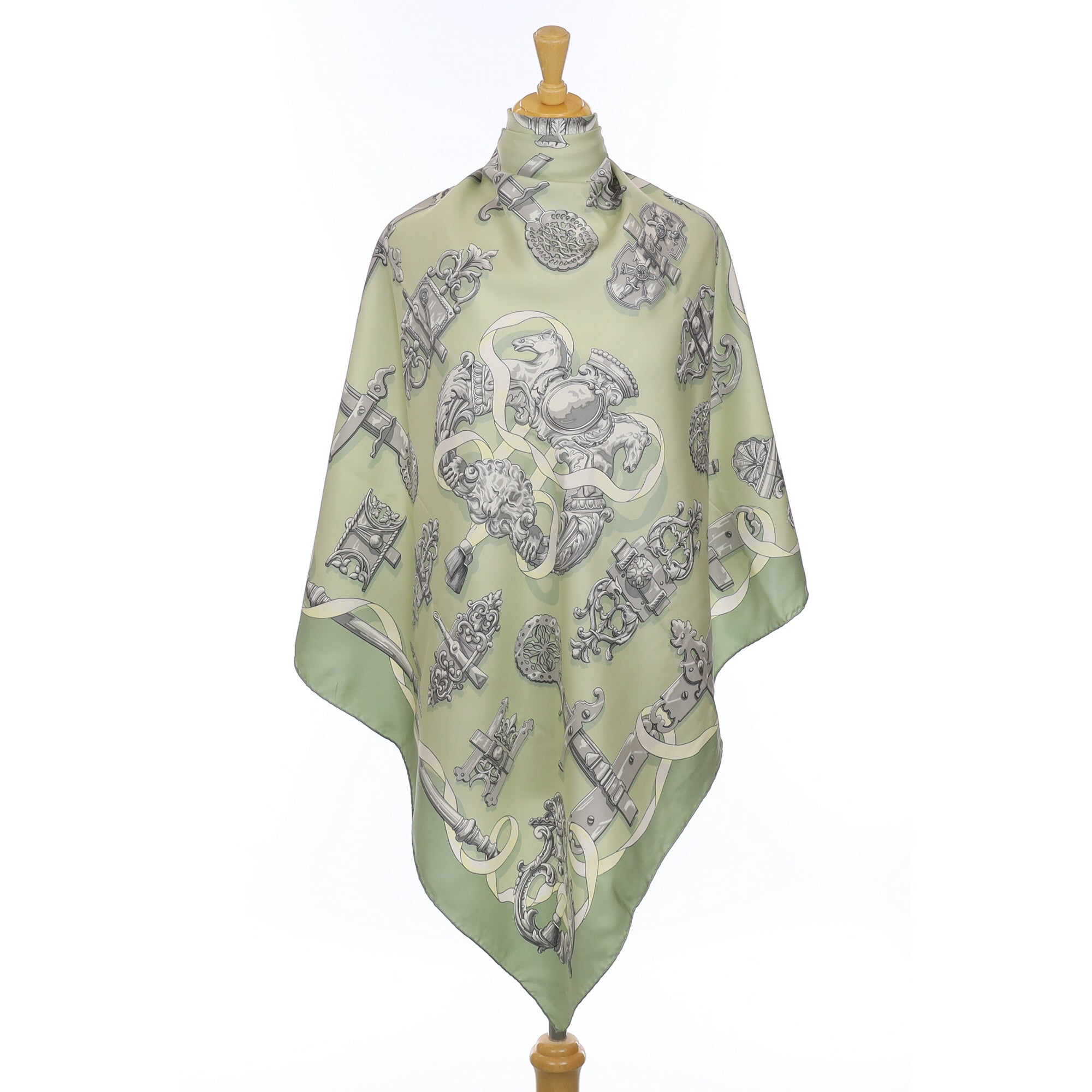 Hermès Ferronnerie Silk Scarf
