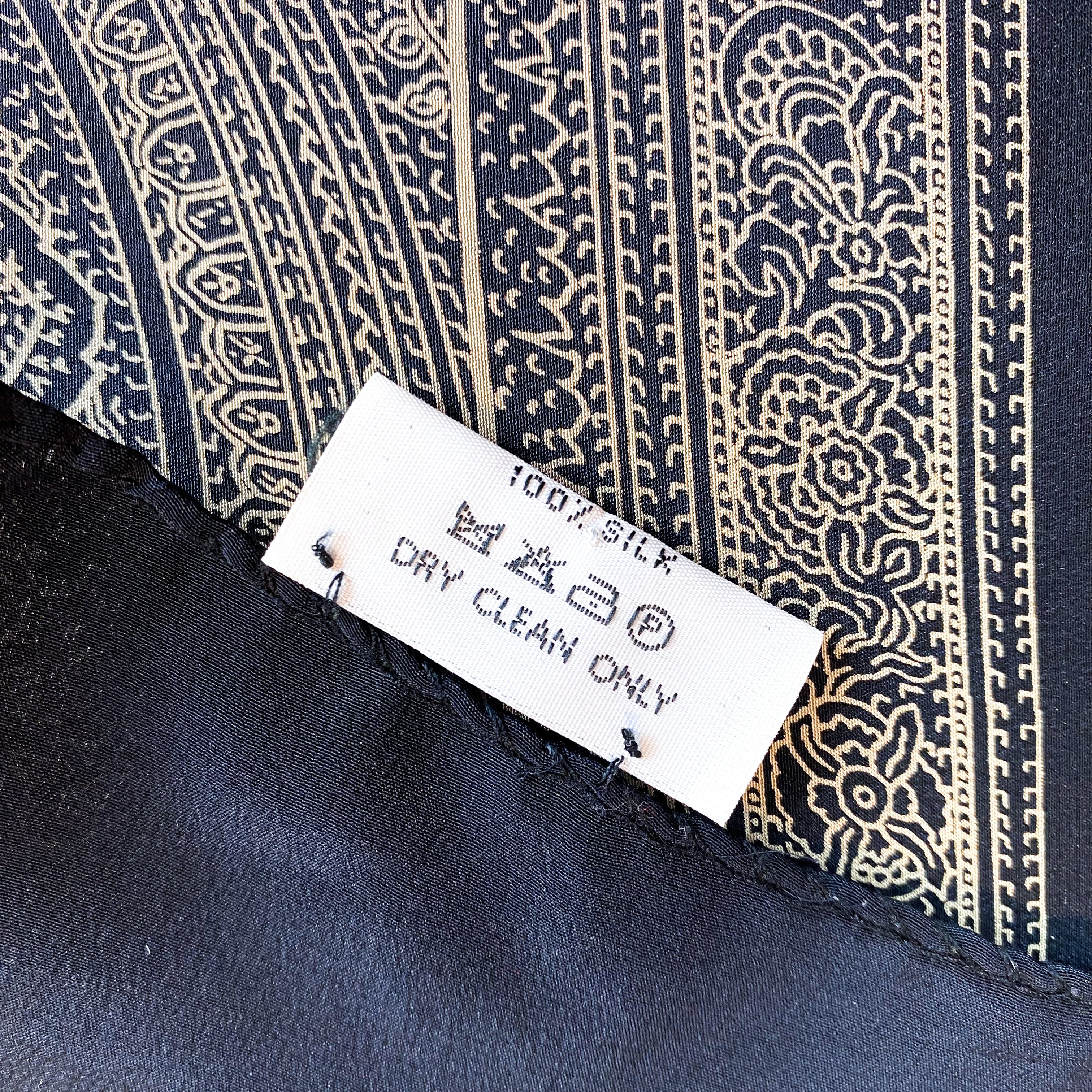 Large Jaeger Vintage Silk Scarf