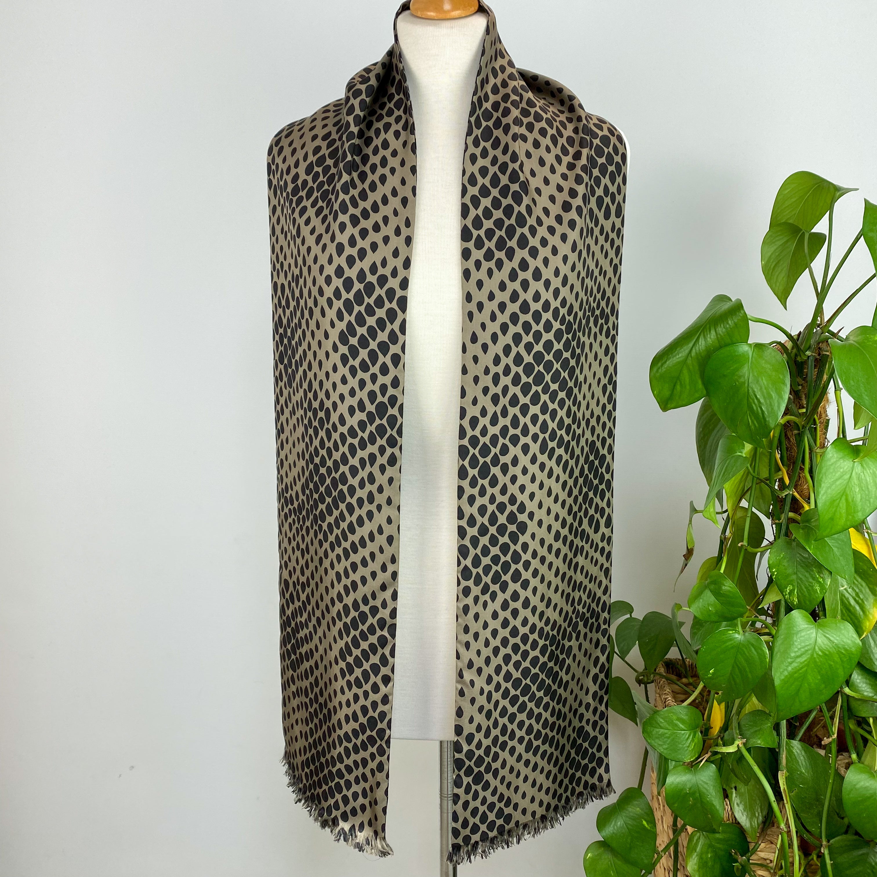 Nicole Farhi Long Silk Scarf